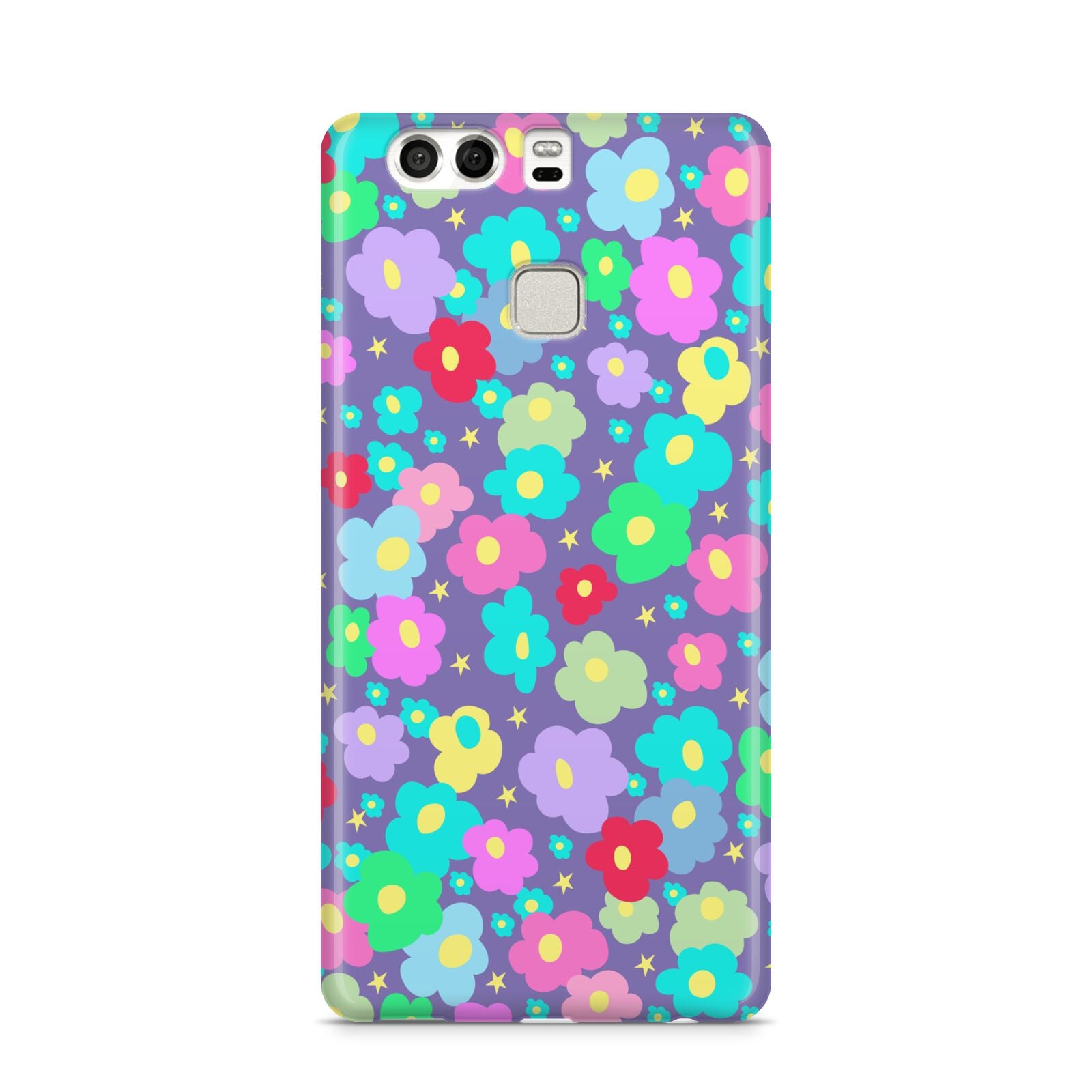 Colourful Flowers Huawei P9 Case