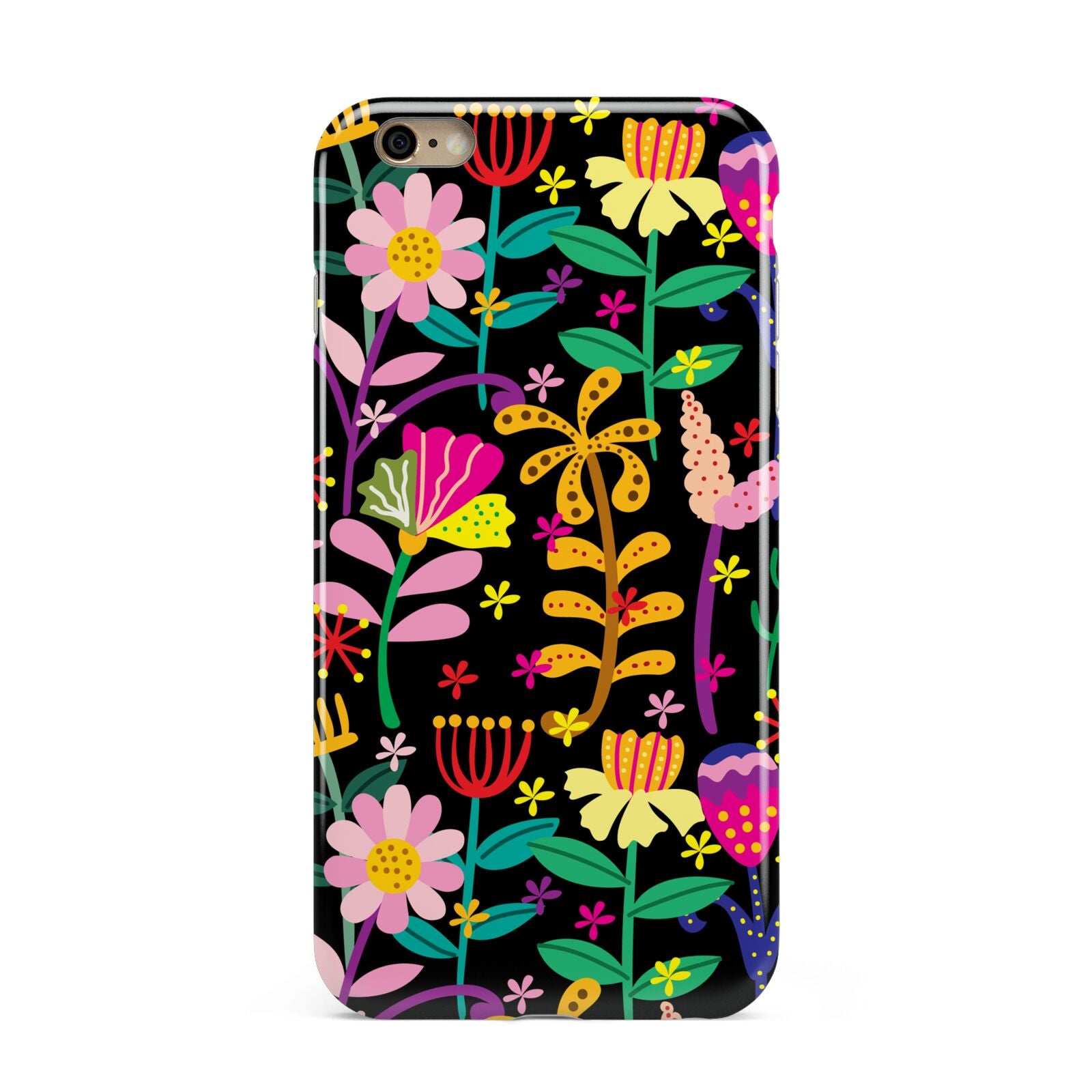 Colourful Flowery Apple iPhone 6 Plus 3D Tough Case