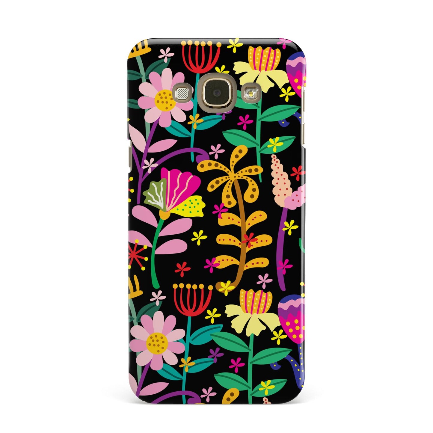 Colourful Flowery Samsung Galaxy A8 Case