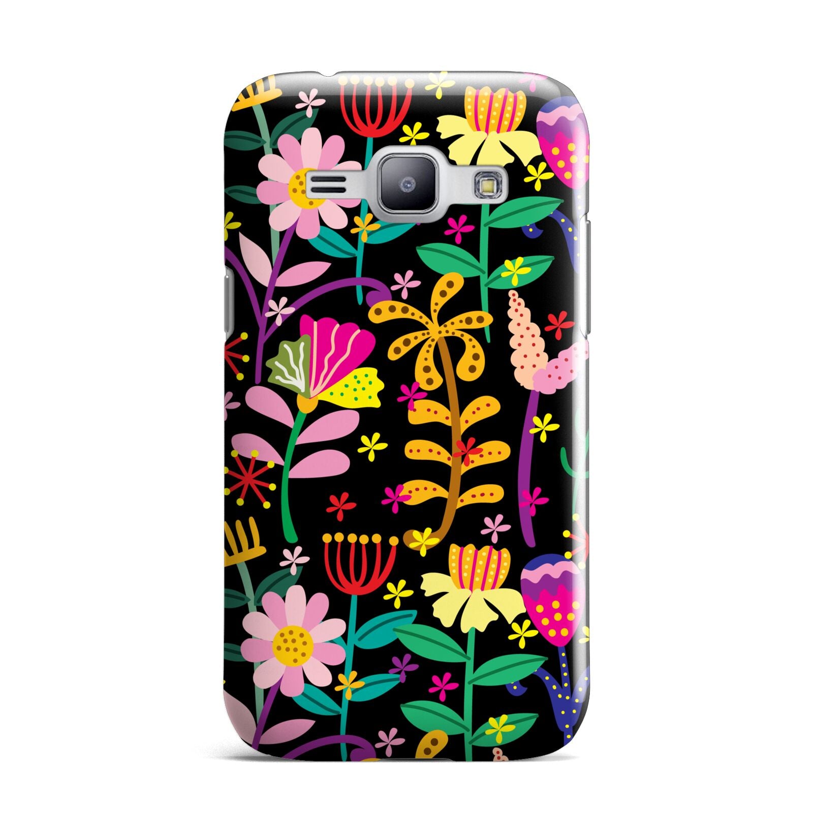 Colourful Flowery Samsung Galaxy J1 2015 Case