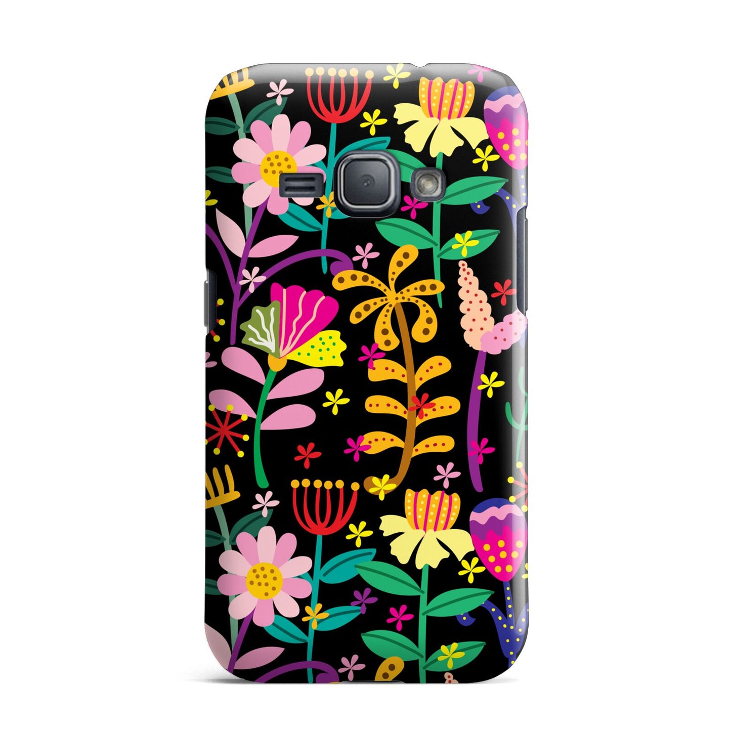 Colourful Flowery Samsung Galaxy J1 2016 Case