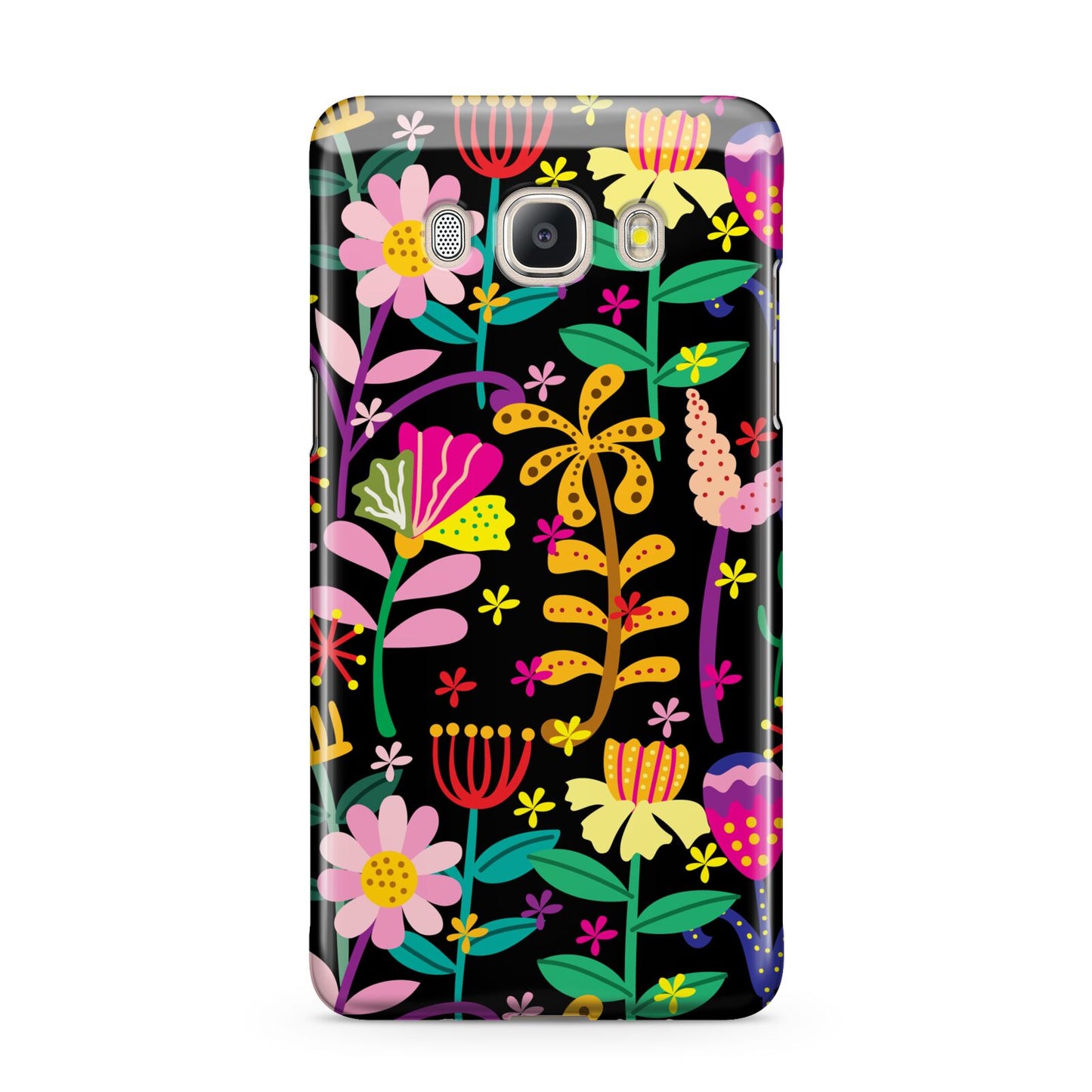 Colourful Flowery Samsung Galaxy J5 2016 Case