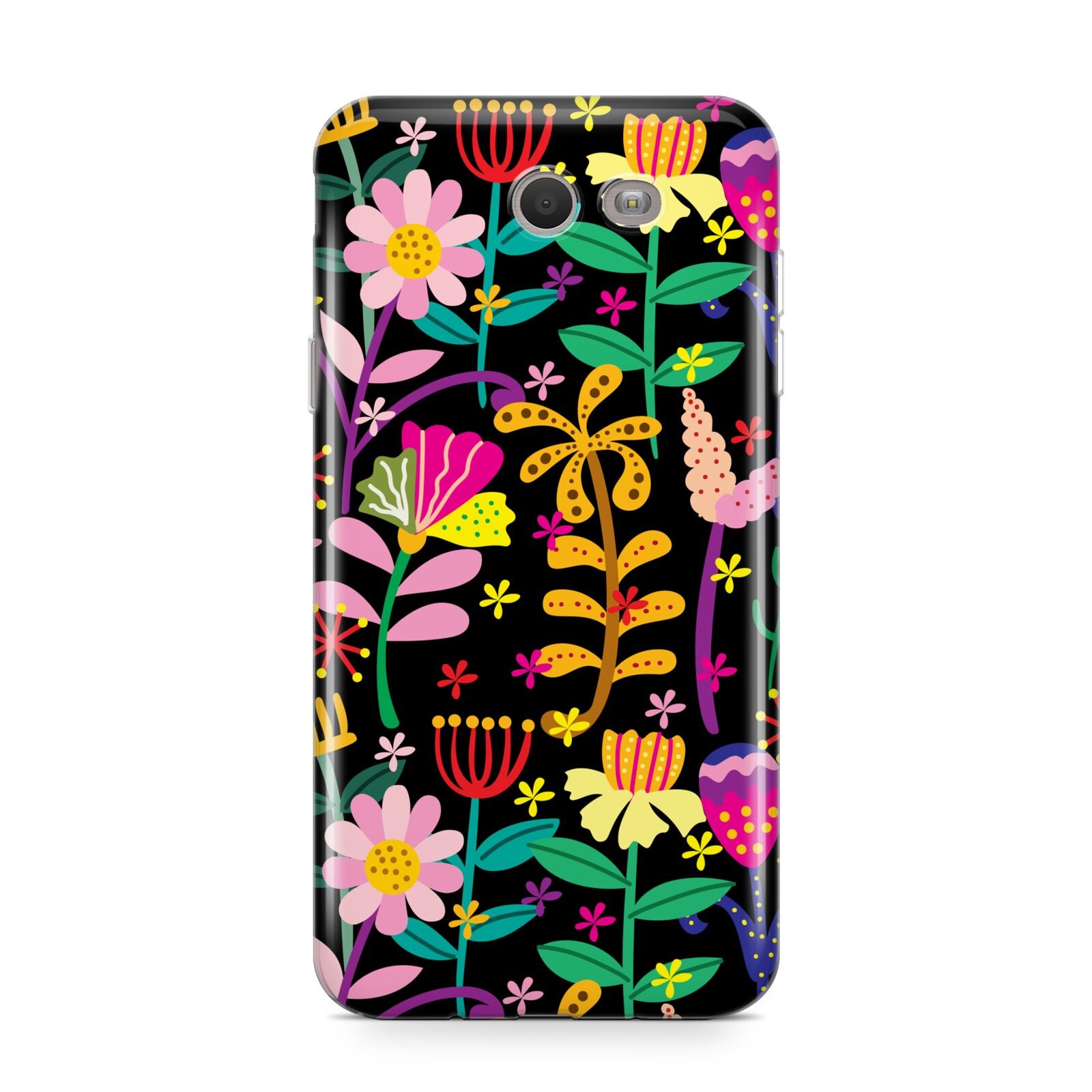 Colourful Flowery Samsung Galaxy J7 2017 Case