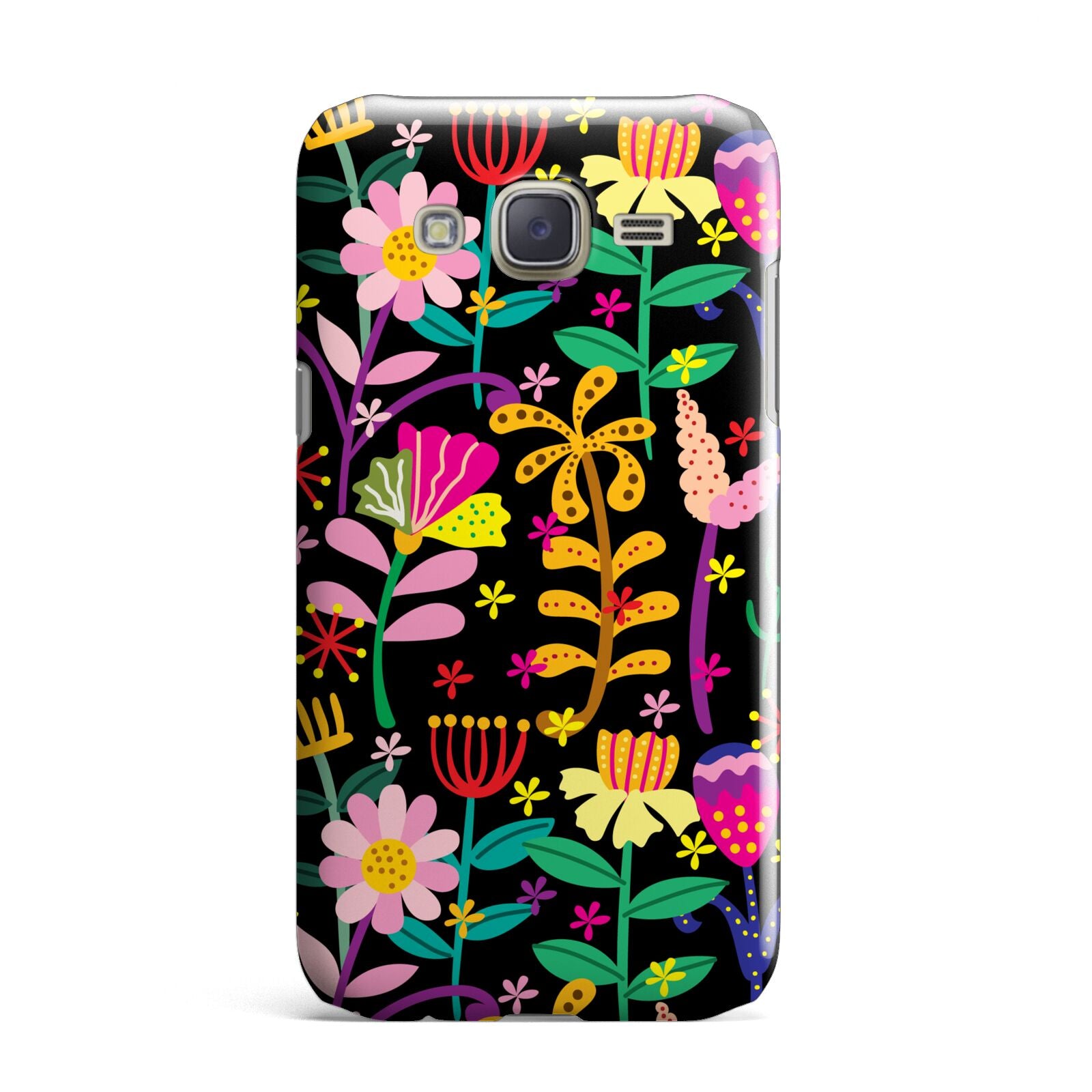 Colourful Flowery Samsung Galaxy J7 Case