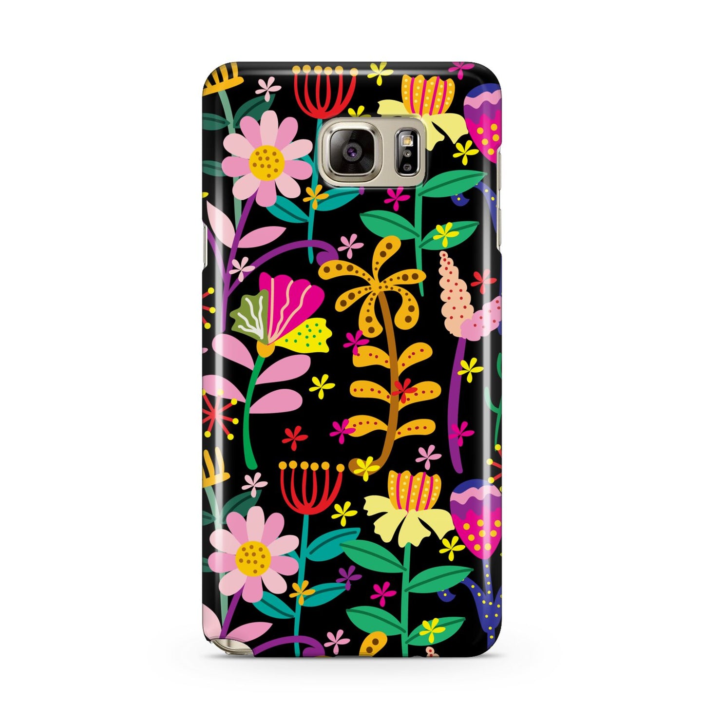 Colourful Flowery Samsung Galaxy Note 5 Case