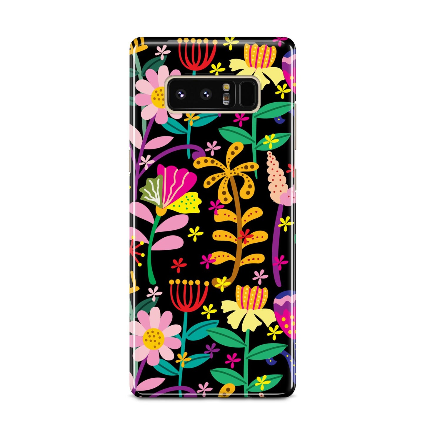 Colourful Flowery Samsung Galaxy Note 8 Case