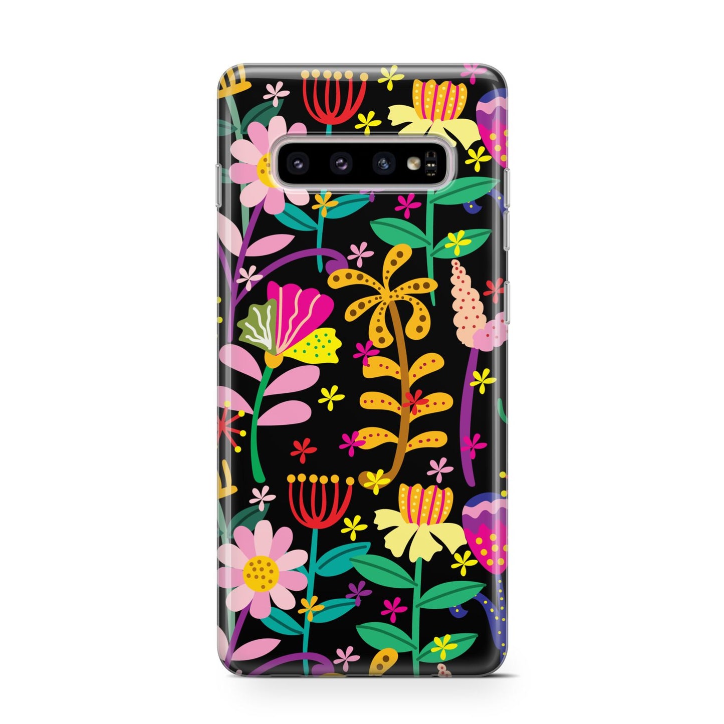 Colourful Flowery Samsung Galaxy S10 Case