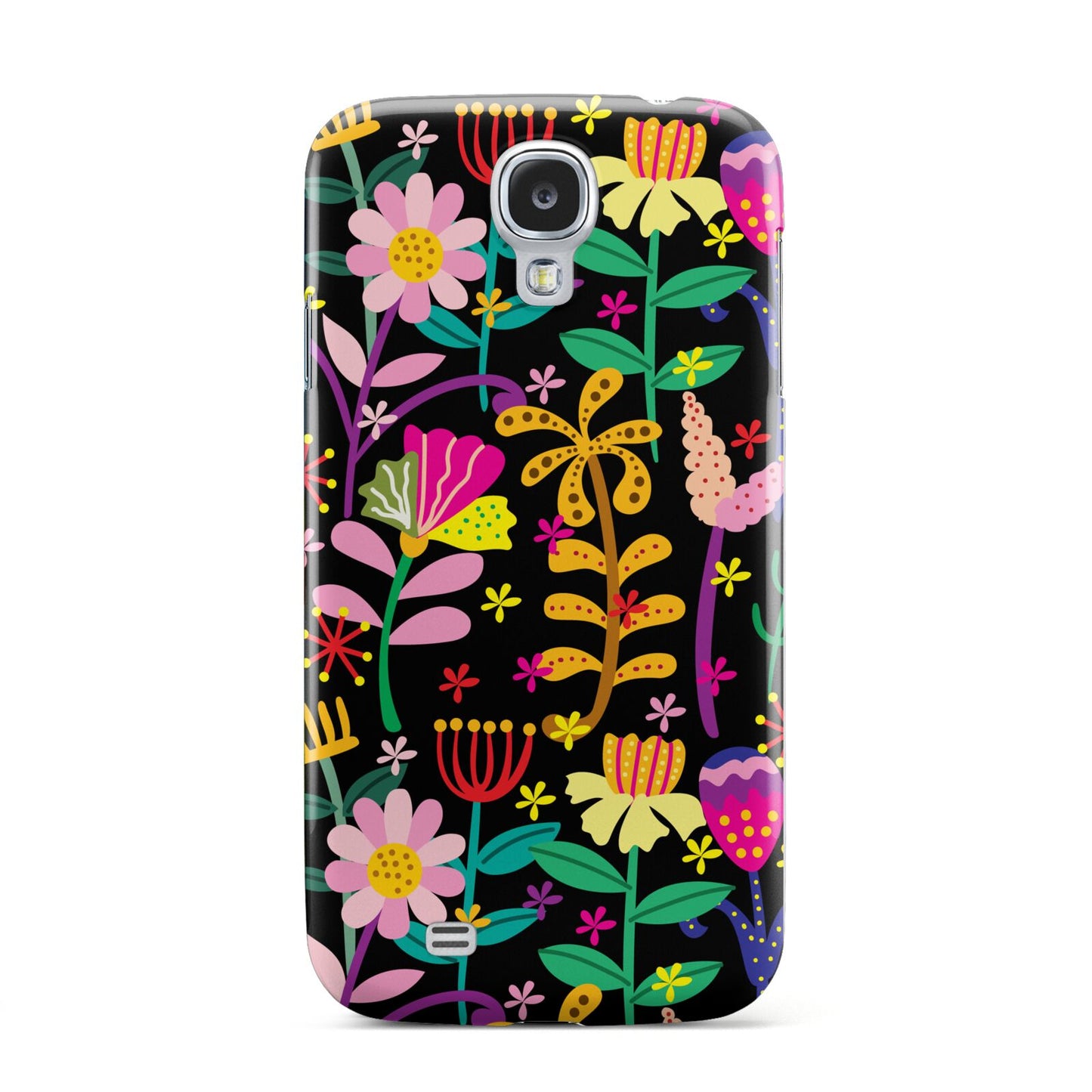 Colourful Flowery Samsung Galaxy S4 Case