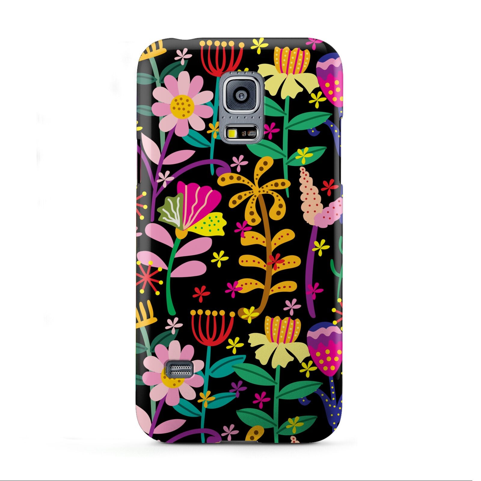 Colourful Flowery Samsung Galaxy S5 Mini Case