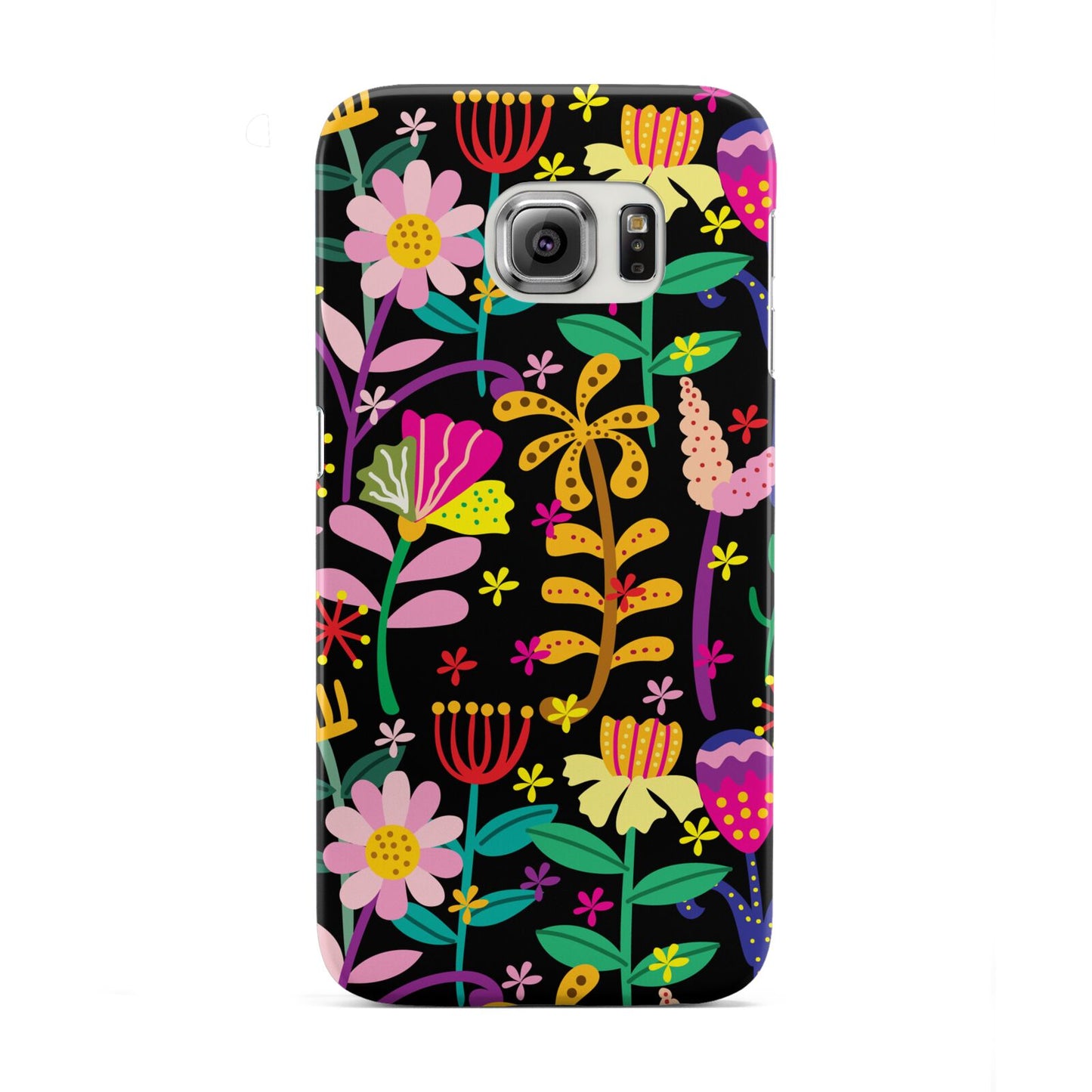 Colourful Flowery Samsung Galaxy S6 Edge Case