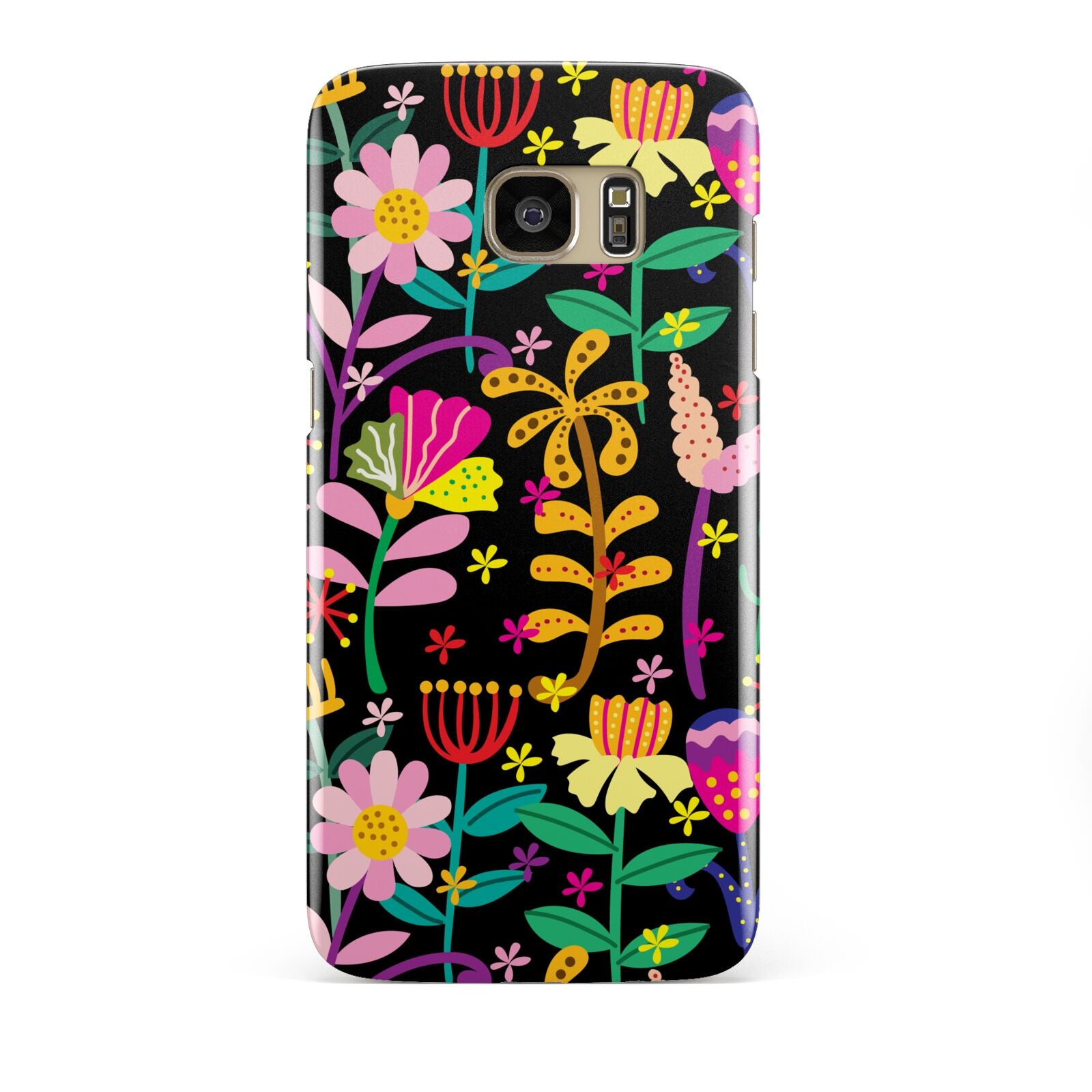 Colourful Flowery Samsung Galaxy S7 Edge Case