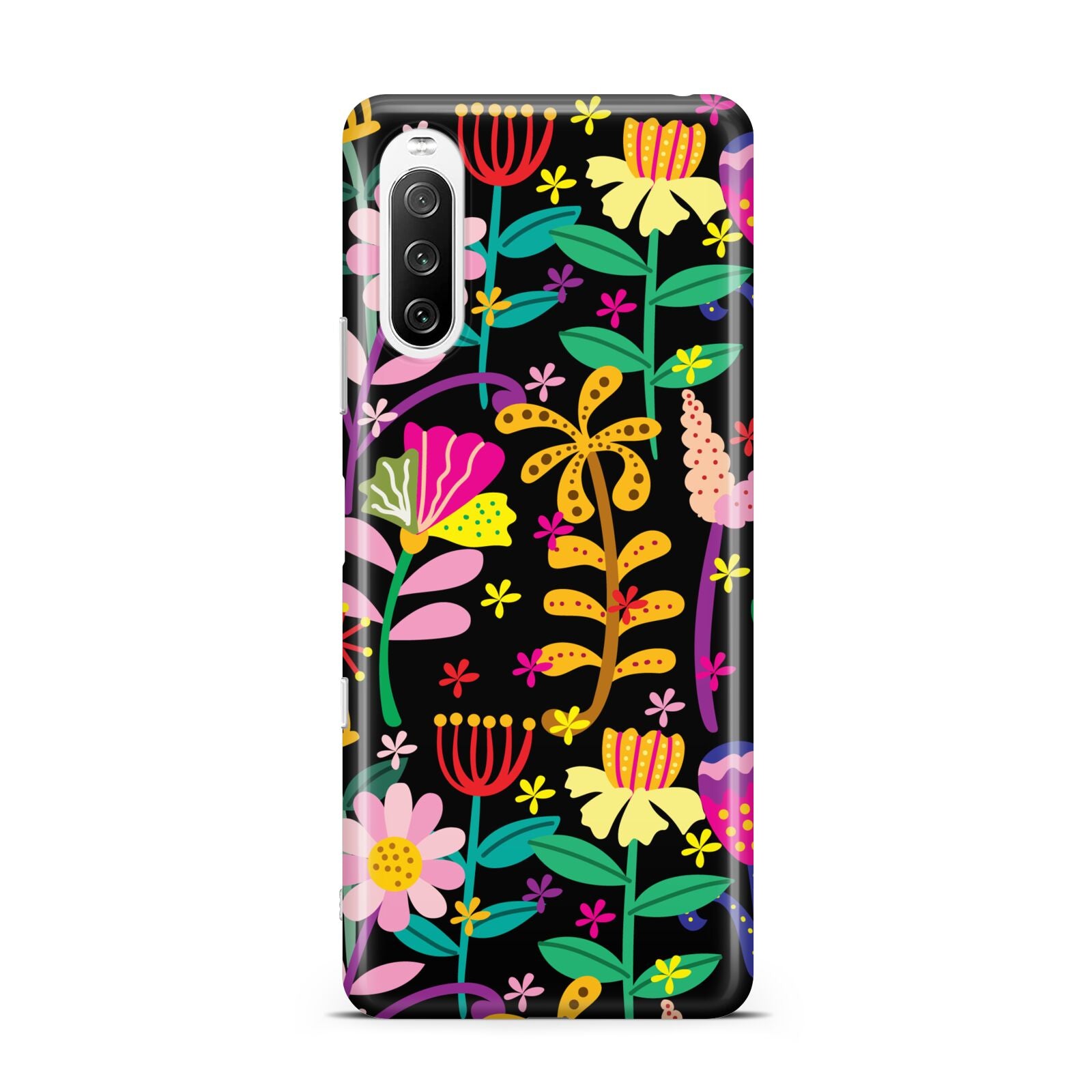 Colourful Flowery Sony Xperia 10 III Case