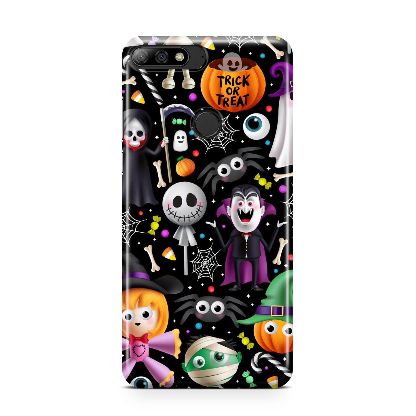 Colourful Halloween Huawei Y7 2018