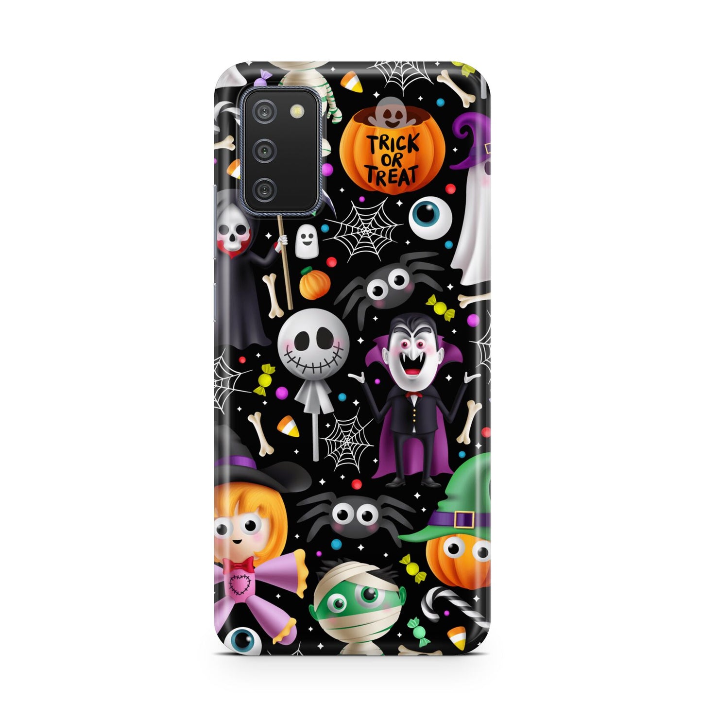 Colourful Halloween Samsung A02s Case