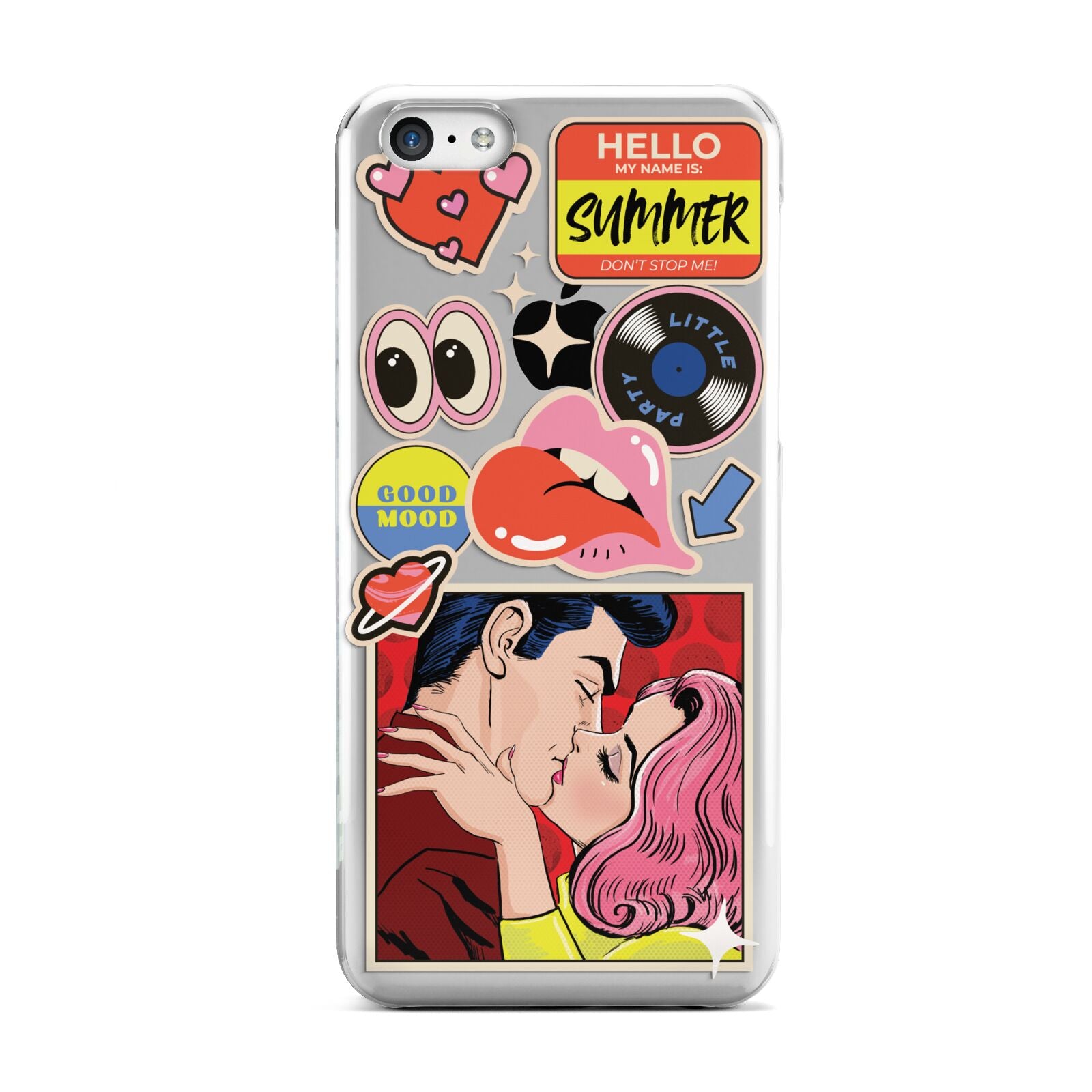 Comic Sticker Apple iPhone 5c Case