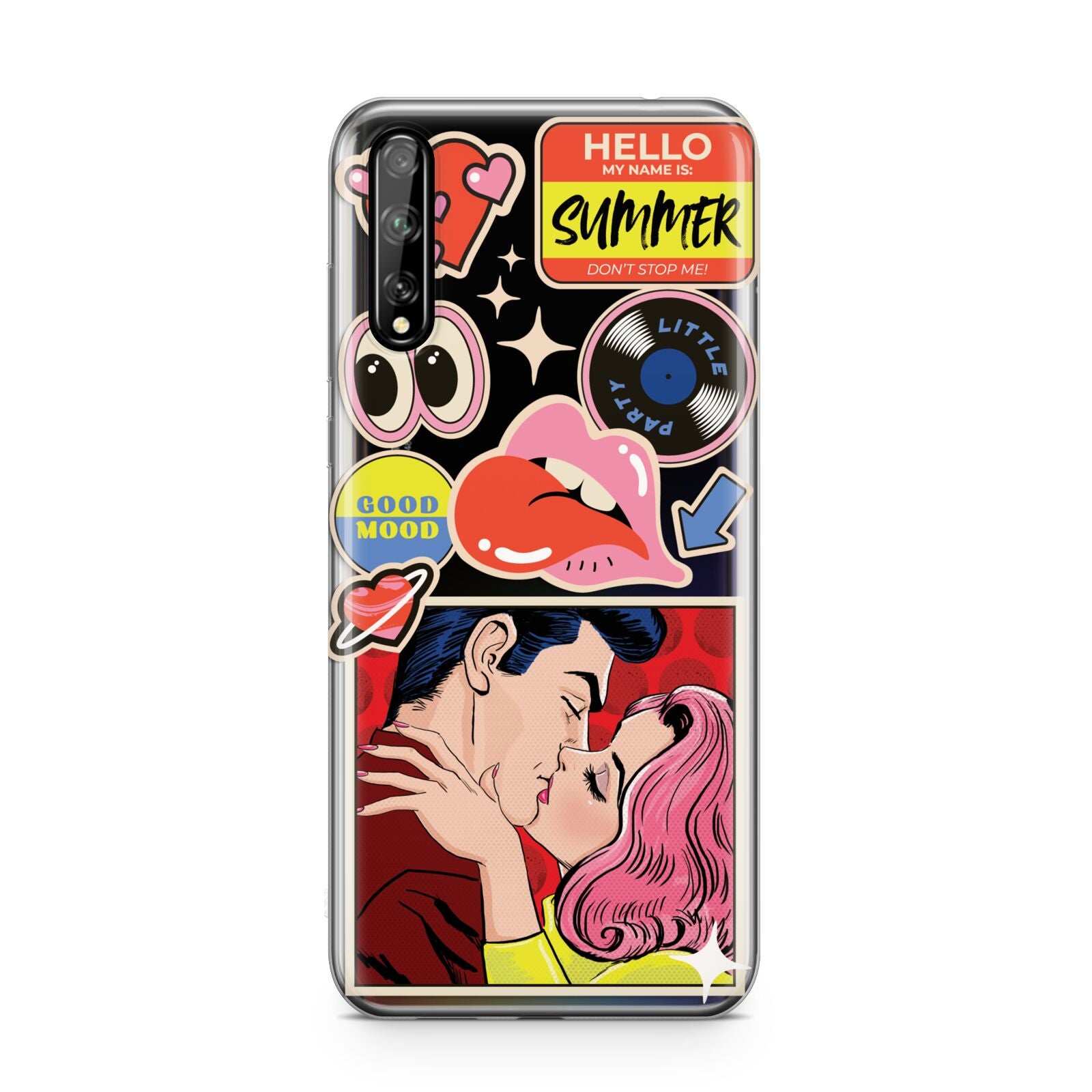 Comic Sticker Huawei Enjoy 10s Phone Case