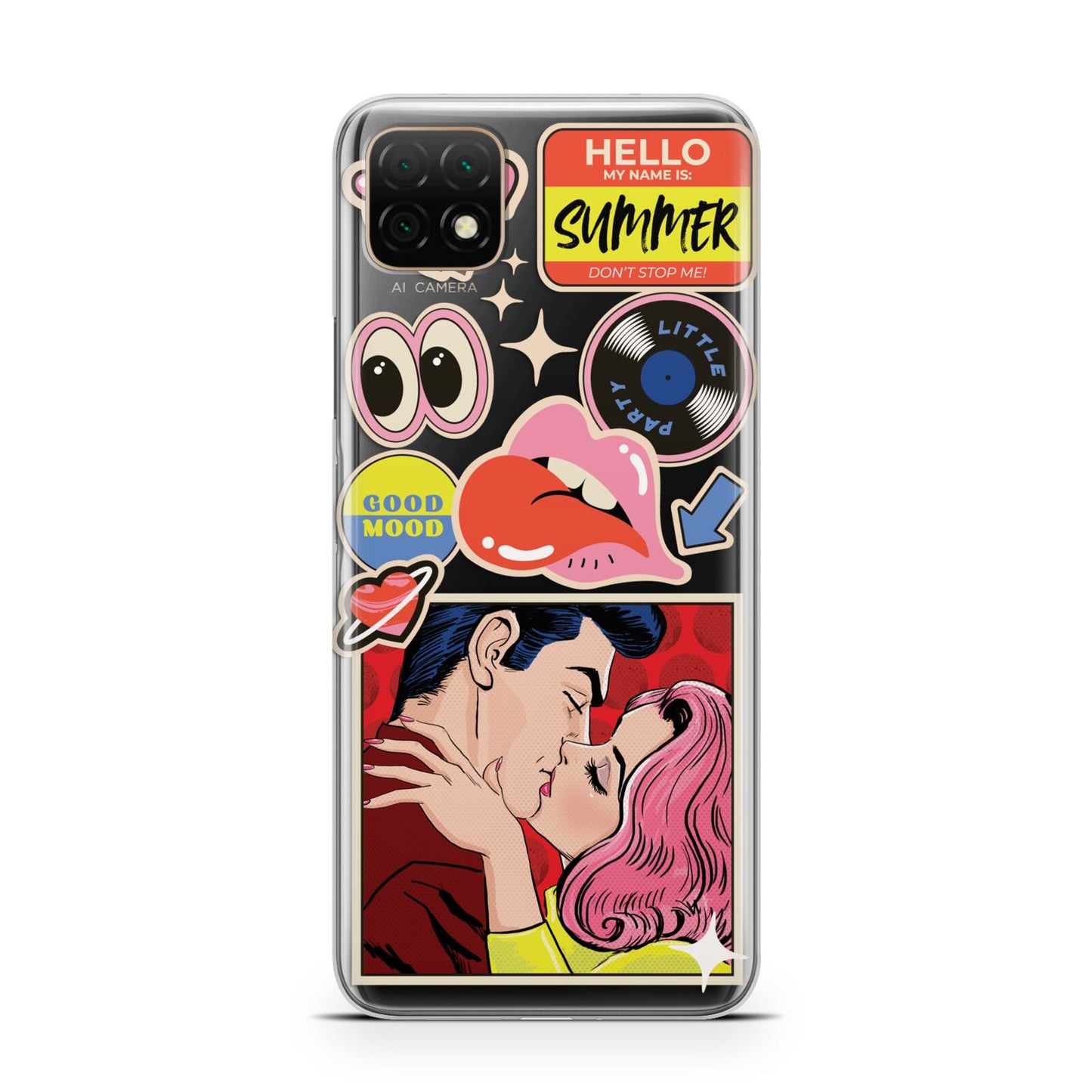 Comic Sticker Huawei Enjoy 20 Phone Case