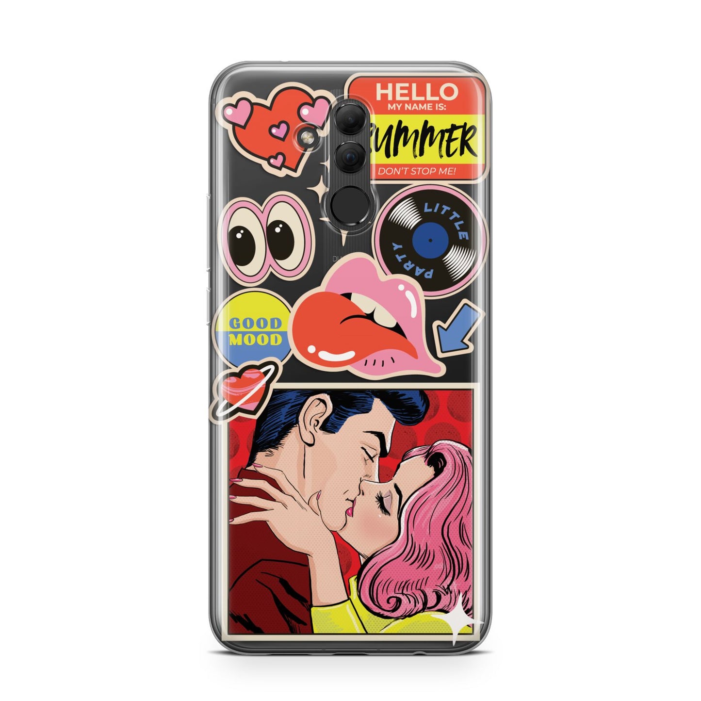 Comic Sticker Huawei Mate 20 Lite