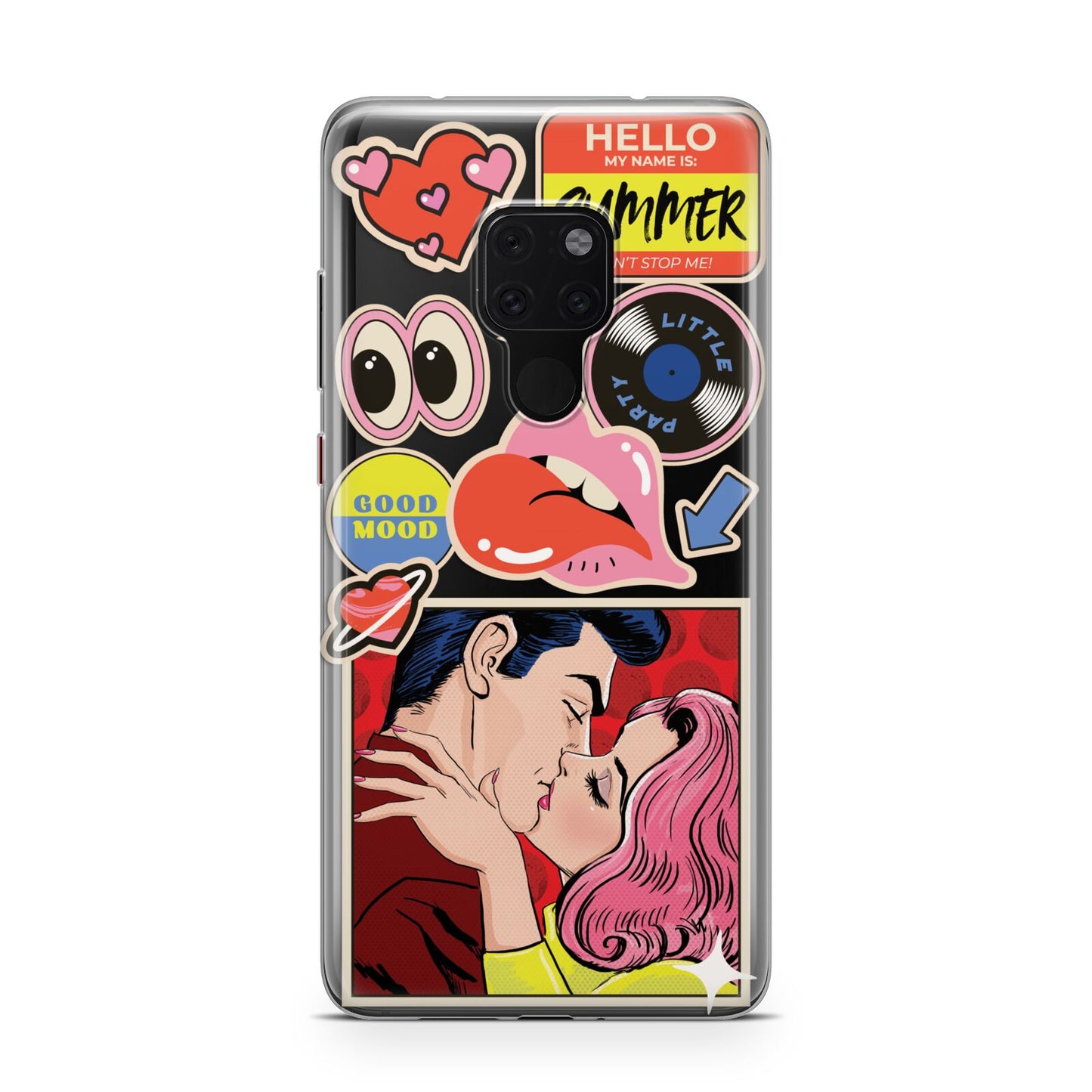 Comic Sticker Huawei Mate 20 Phone Case