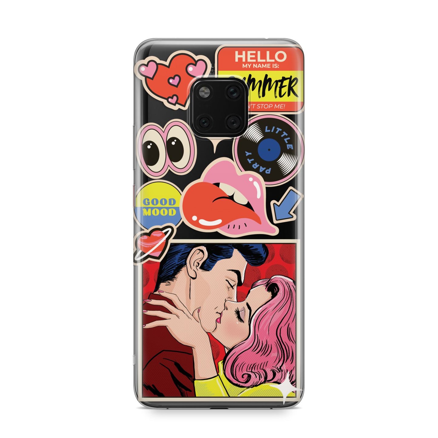 Comic Sticker Huawei Mate 20 Pro Phone Case