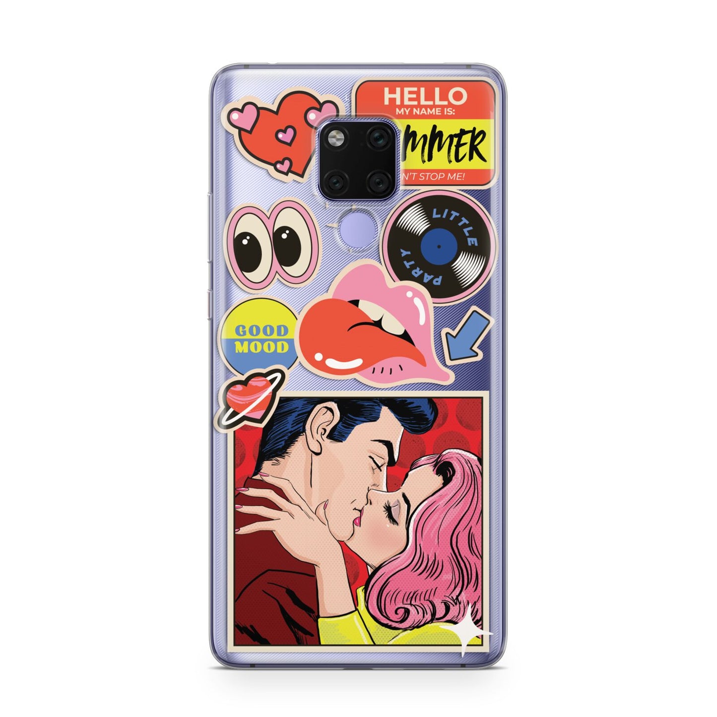 Comic Sticker Huawei Mate 20X Phone Case