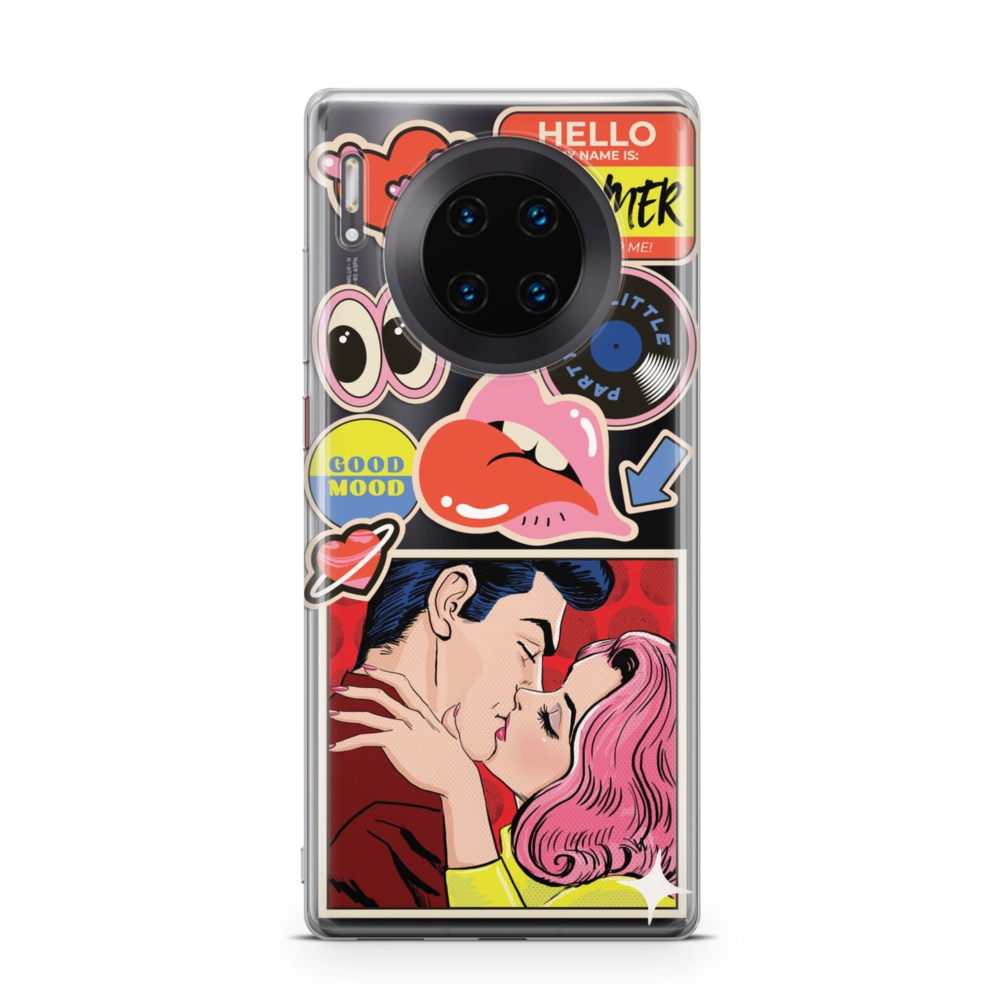 Comic Sticker Huawei Mate 30 Pro Phone Case