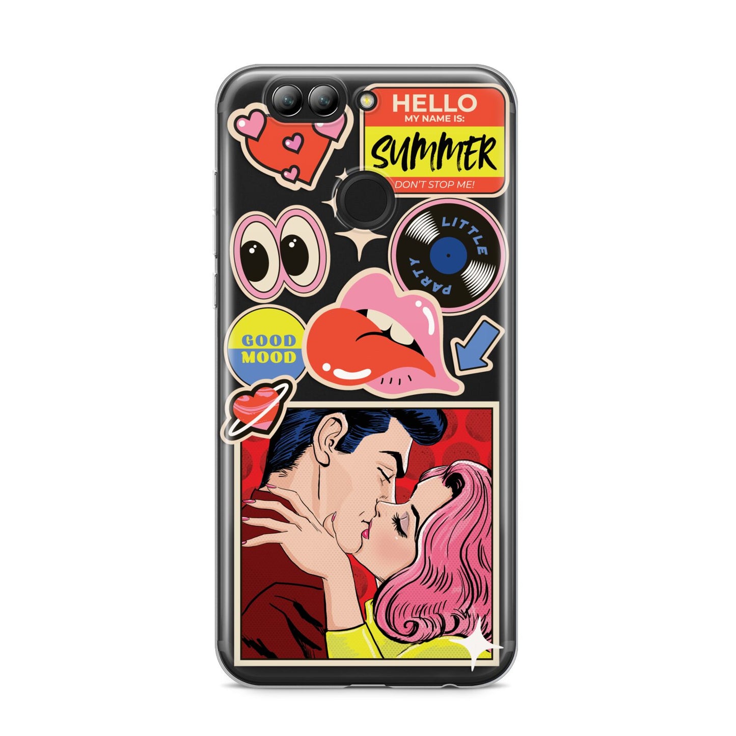 Comic Sticker Huawei Nova 2s Phone Case