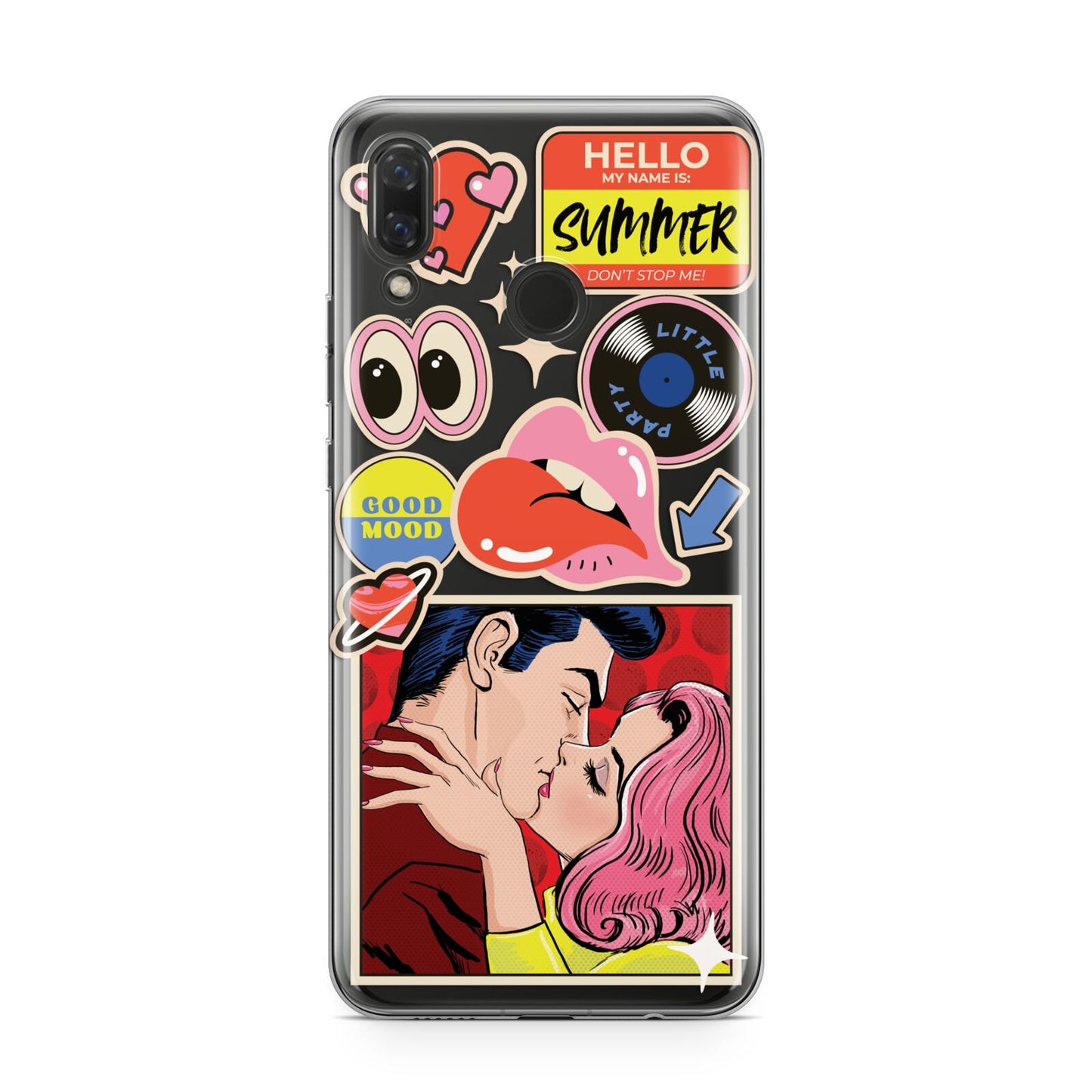 Comic Sticker Huawei Nova 3 Phone Case