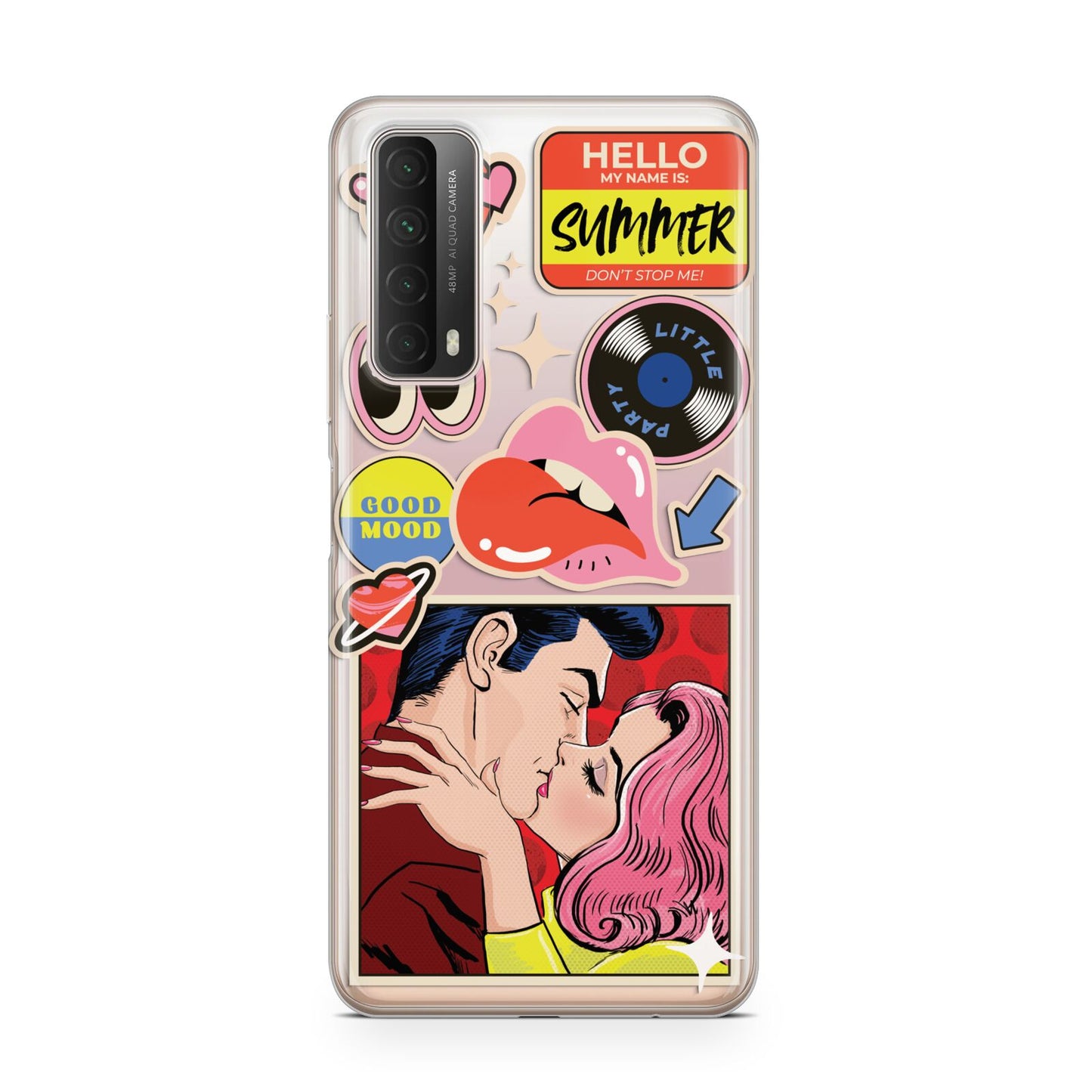 Comic Sticker Huawei P Smart 2021