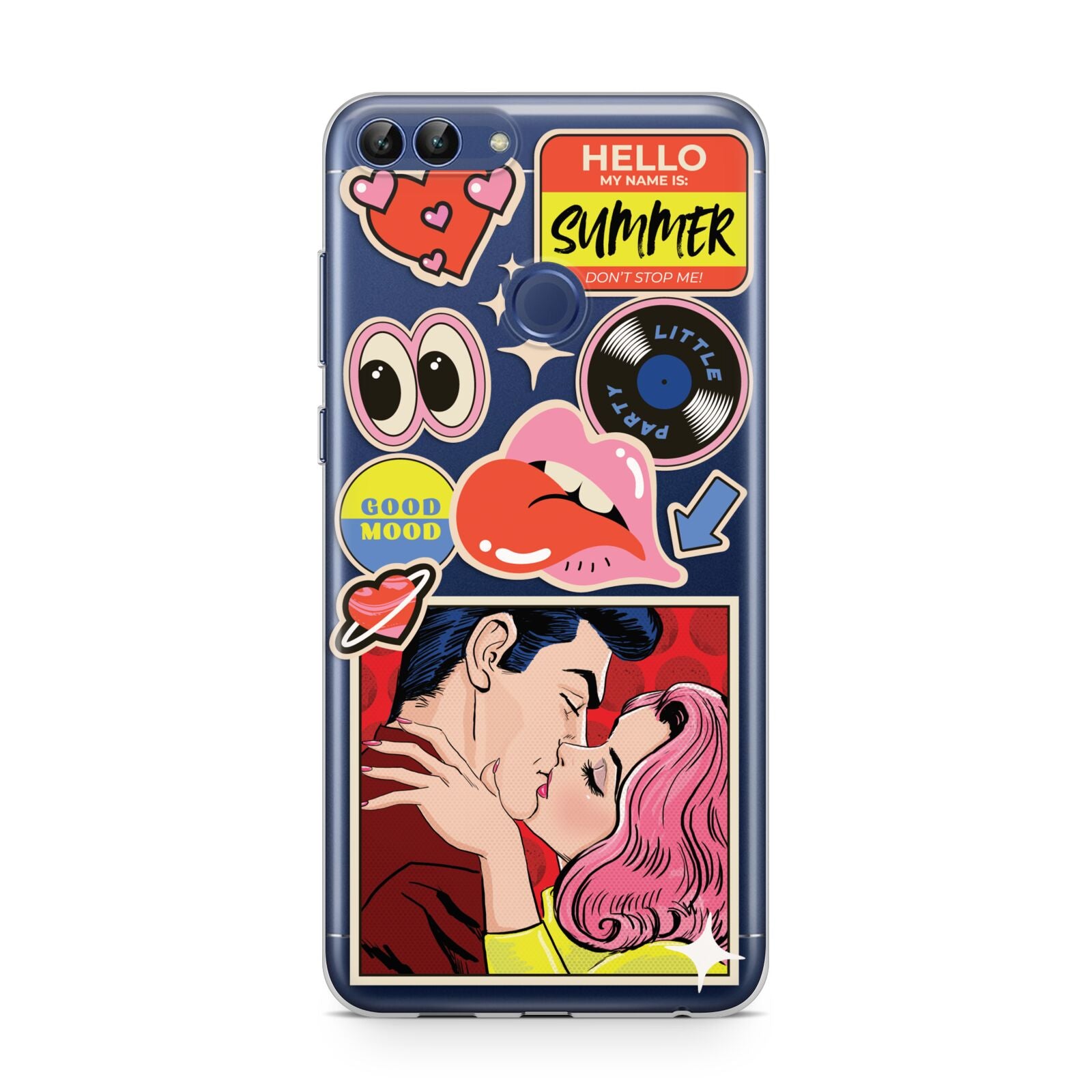 Comic Sticker Huawei P Smart Case