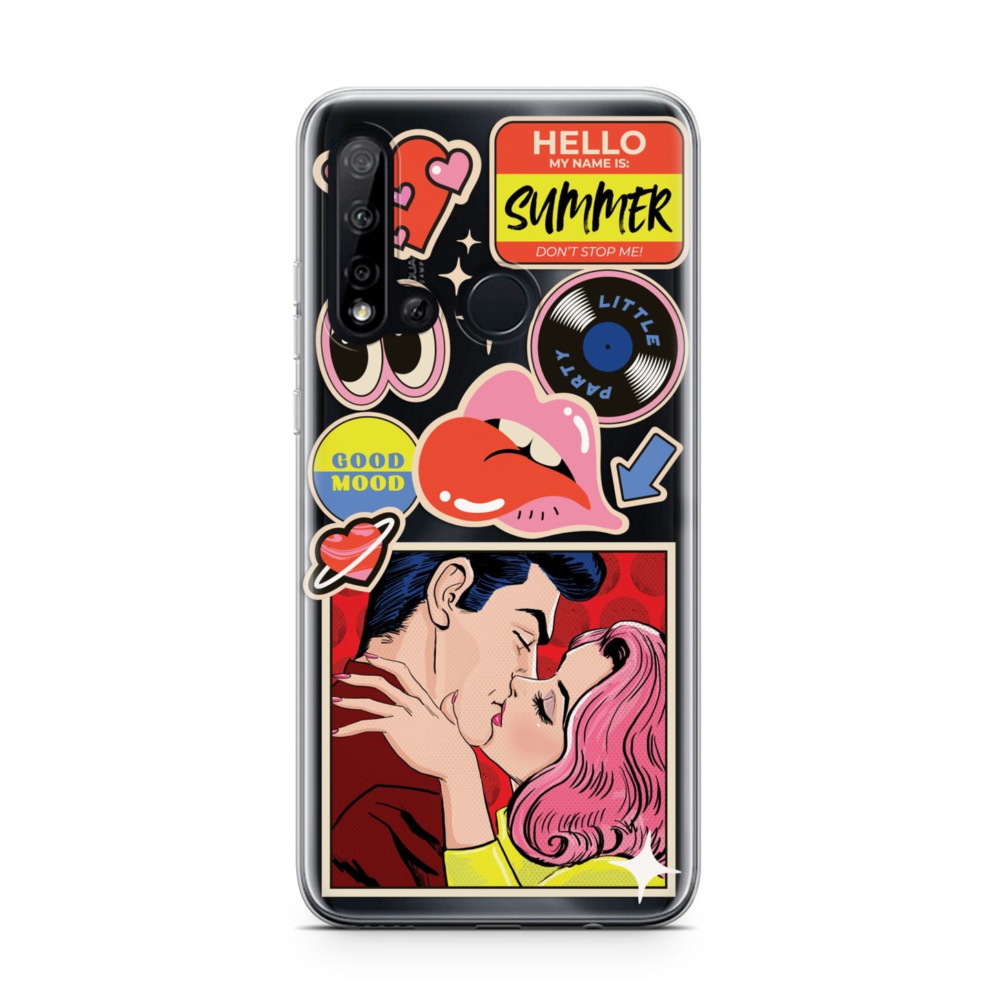 Comic Sticker Huawei P20 Lite 5G Phone Case