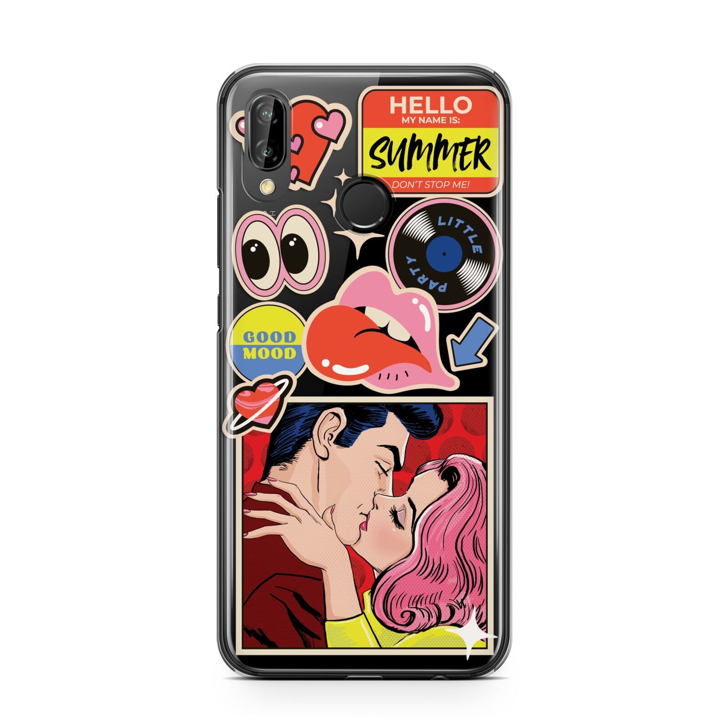 Comic Sticker Huawei P20 Lite Phone Case