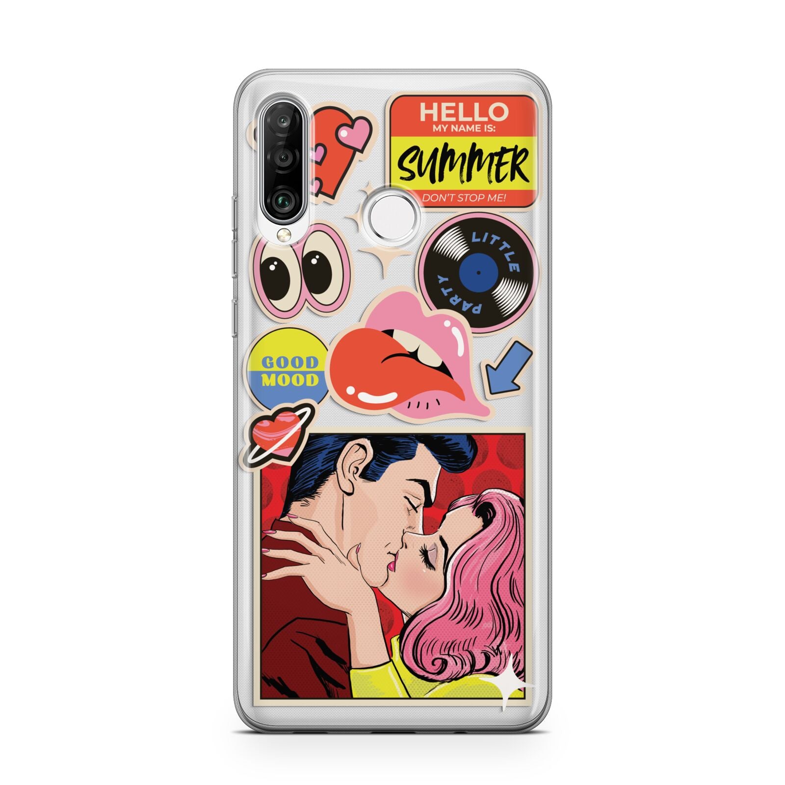 Comic Sticker Huawei P30 Lite Phone Case