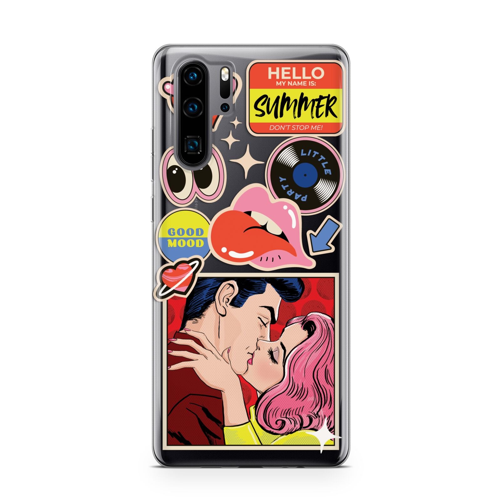 Comic Sticker Huawei P30 Pro Phone Case