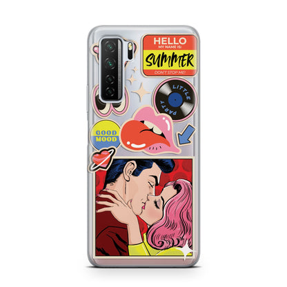 Comic Sticker Huawei P40 Lite 5G Phone Case