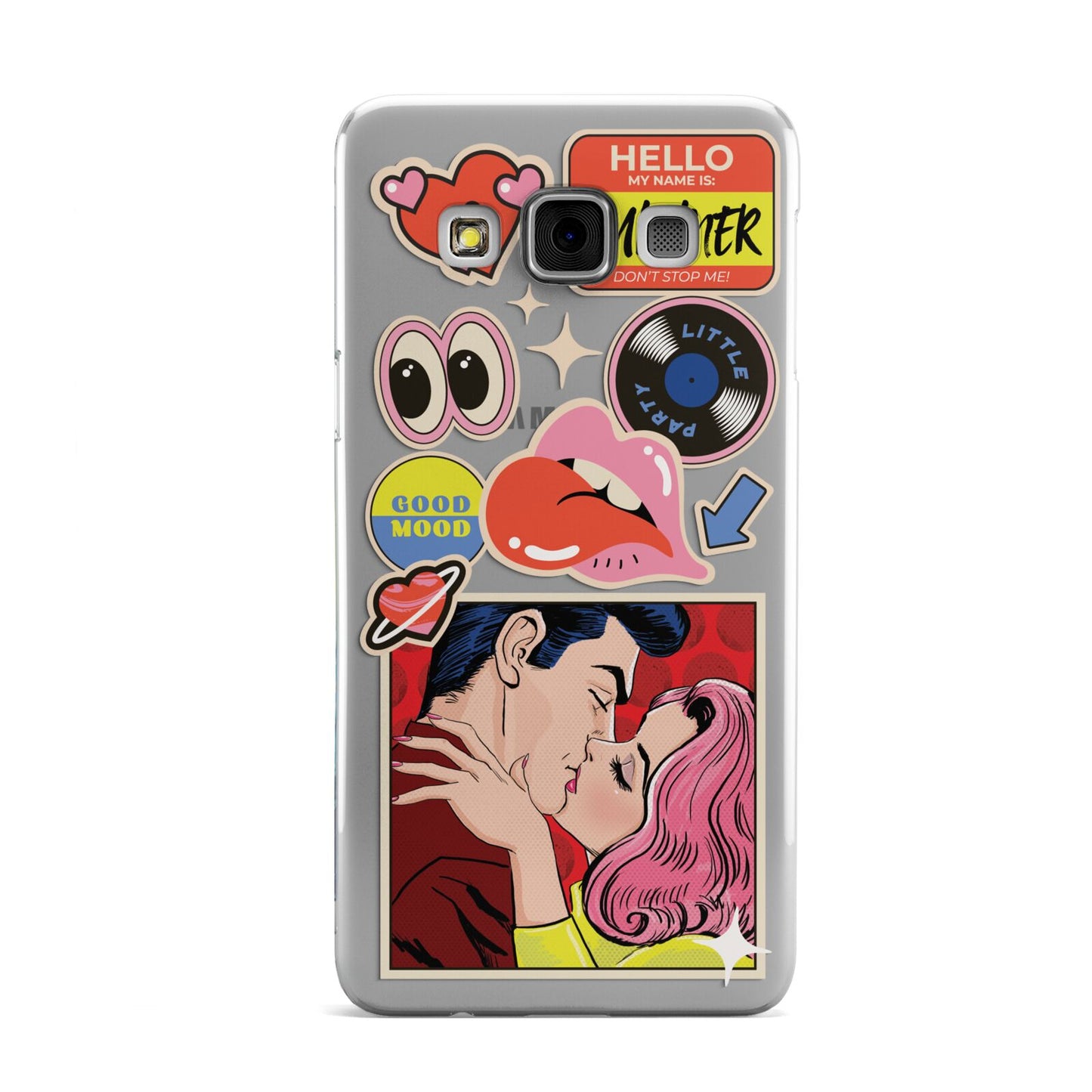 Comic Sticker Samsung Galaxy A3 Case