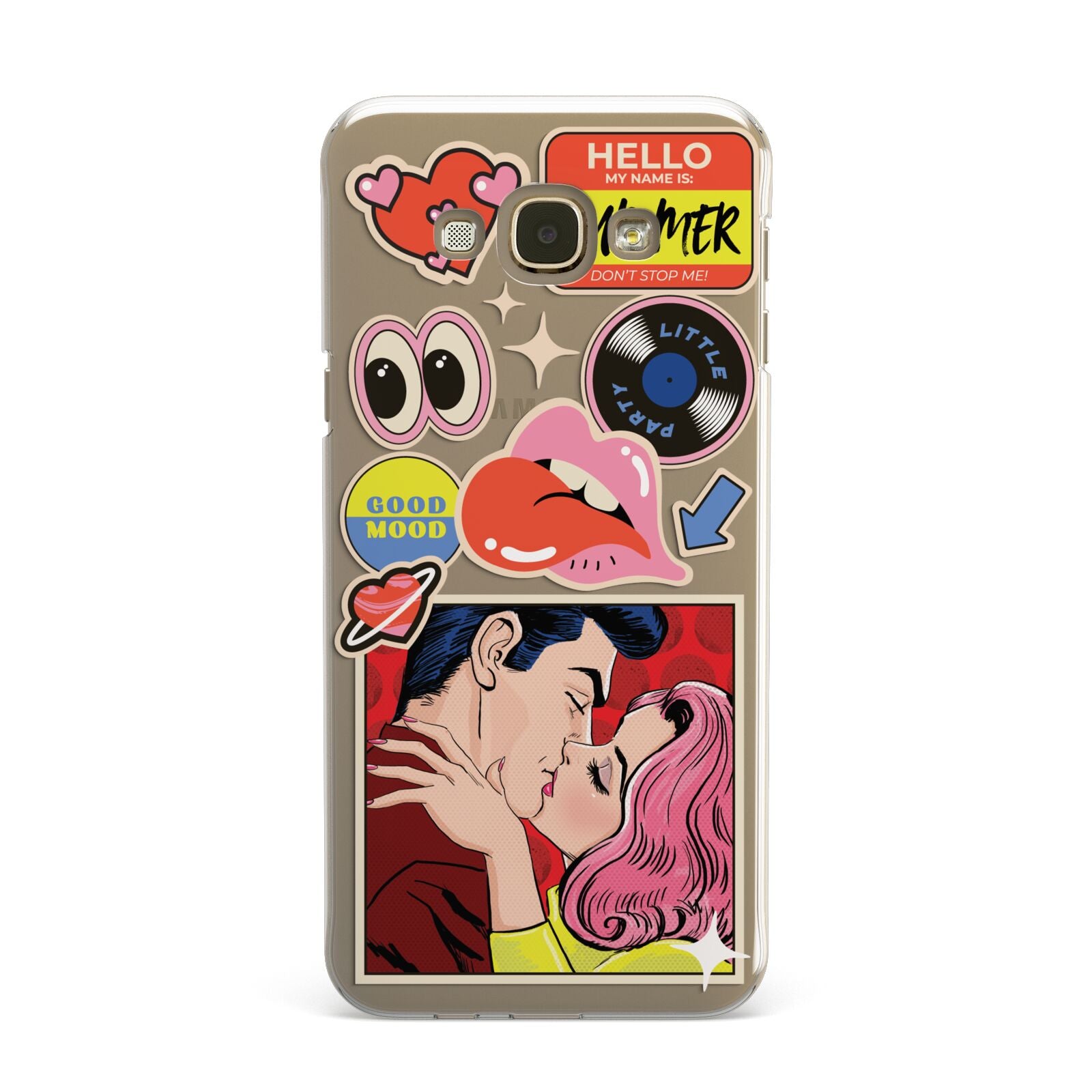 Comic Sticker Samsung Galaxy A8 Case