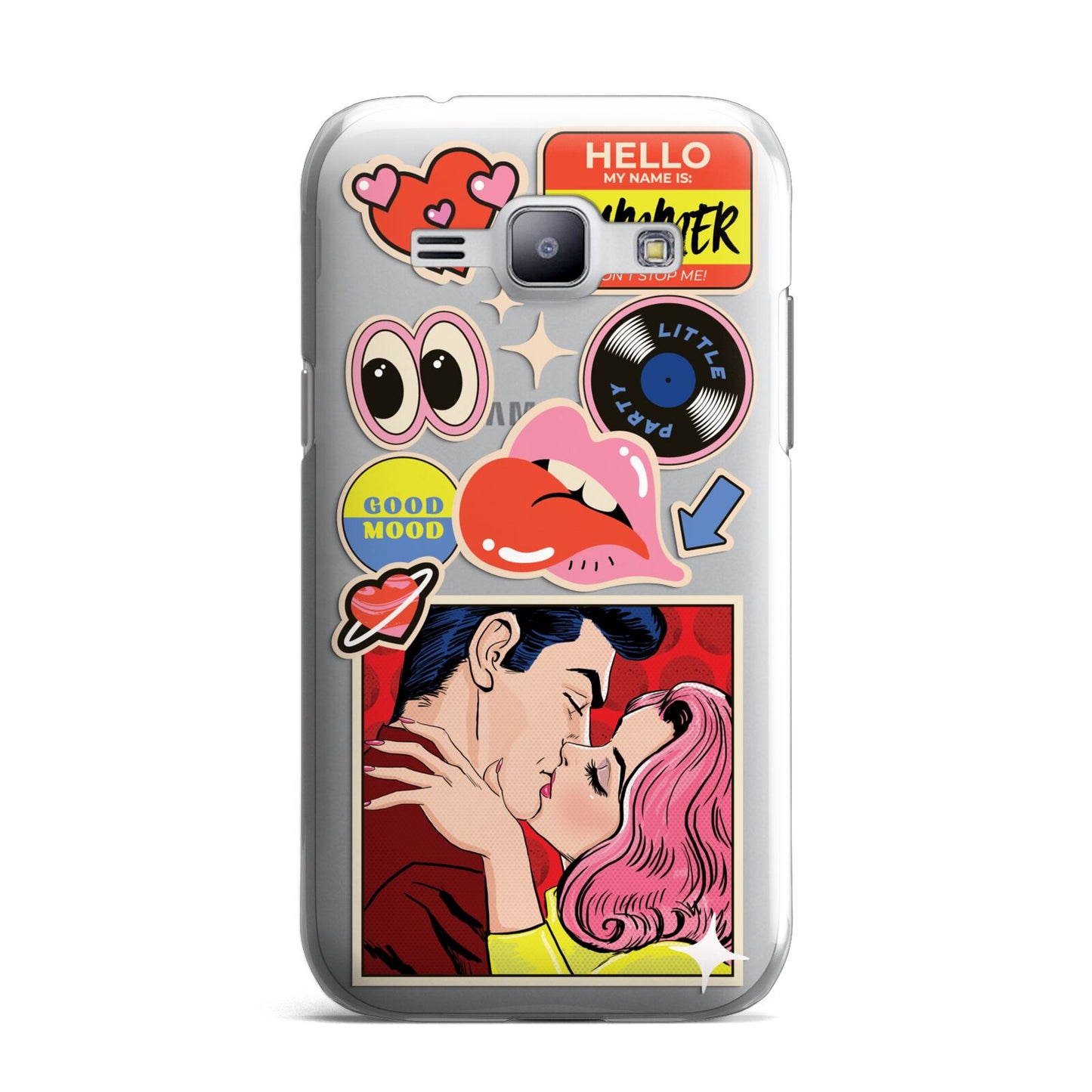 Comic Sticker Samsung Galaxy J1 2015 Case