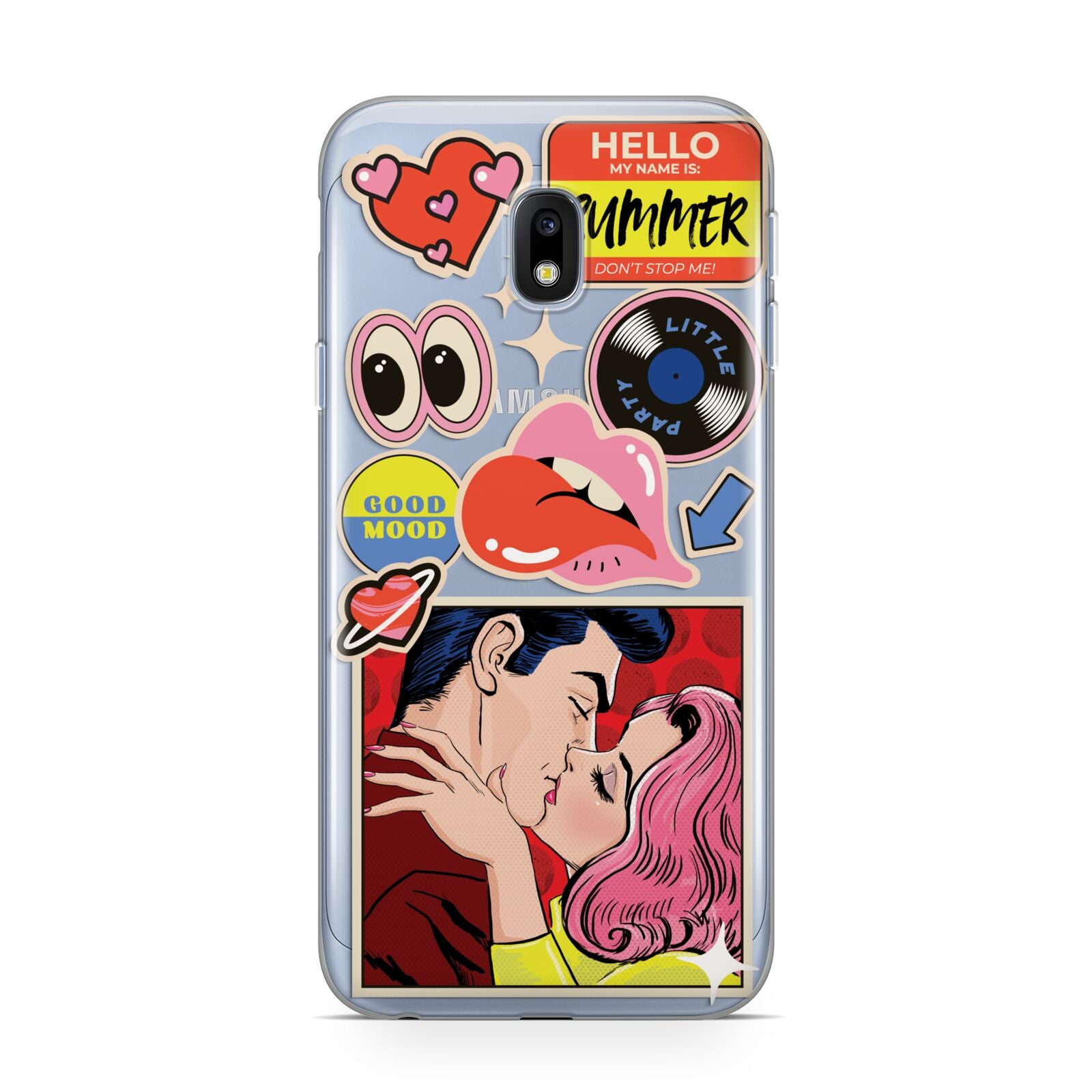 Comic Sticker Samsung Galaxy J3 2017 Case