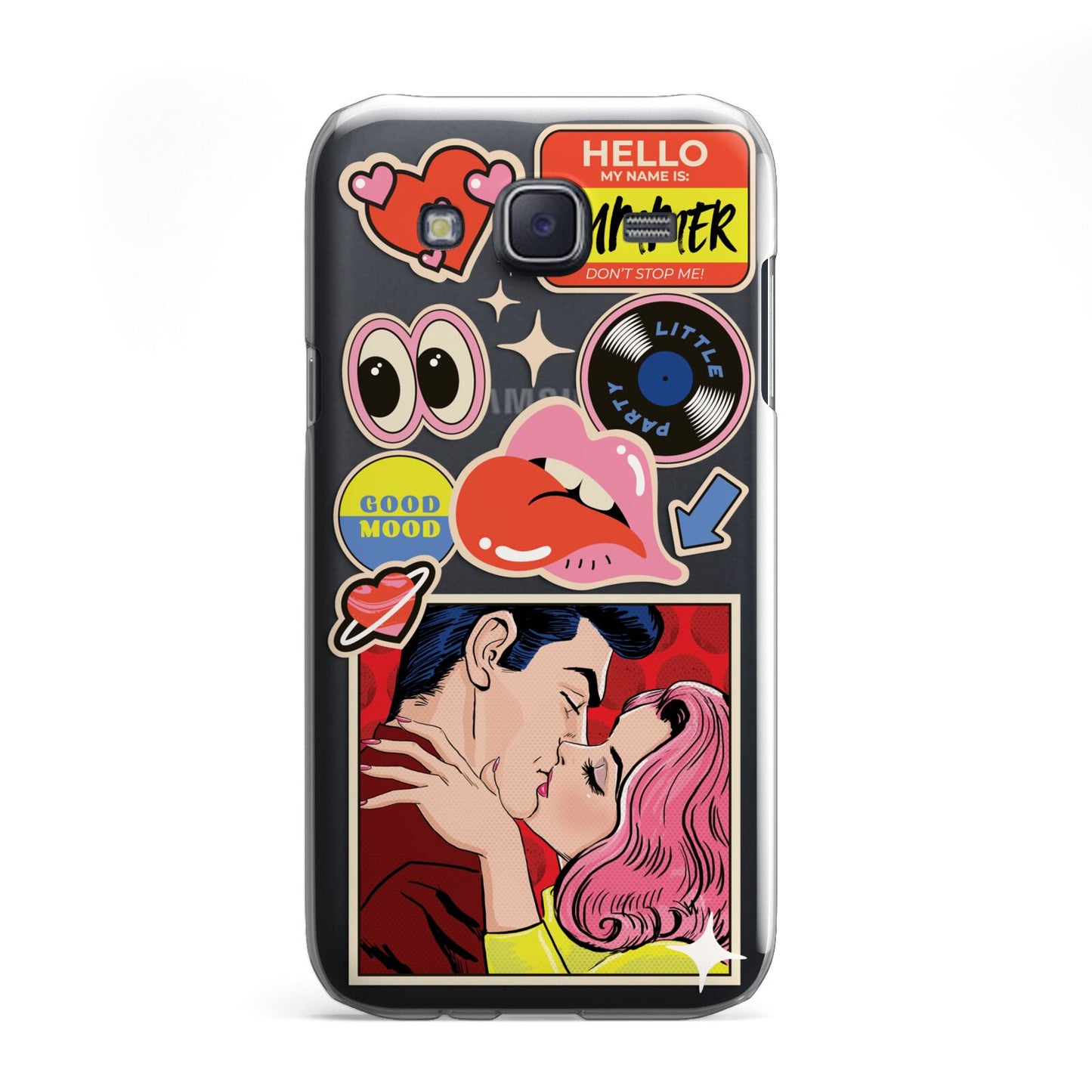 Comic Sticker Samsung Galaxy J5 Case