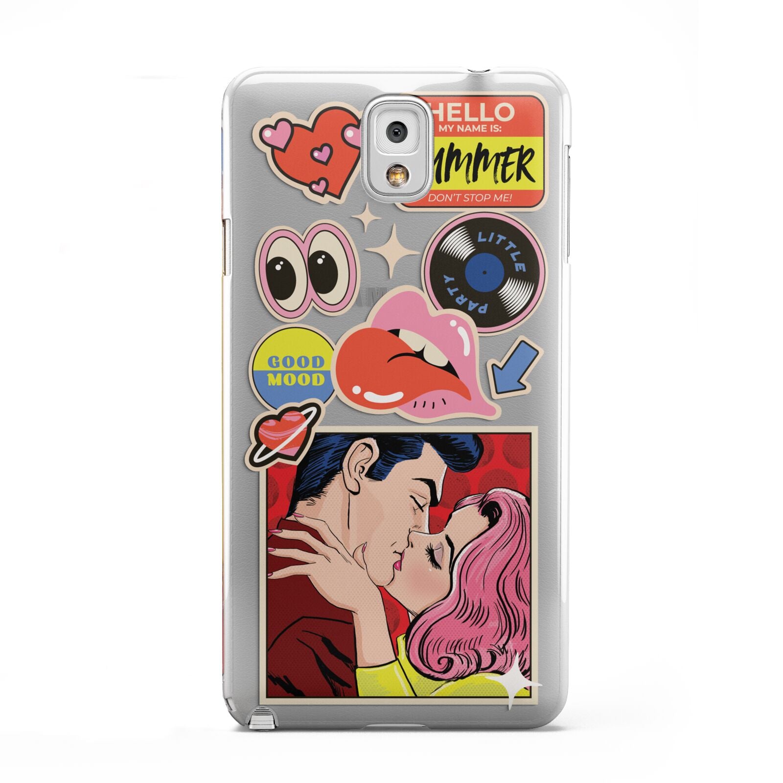 Comic Sticker Samsung Galaxy Note 3 Case