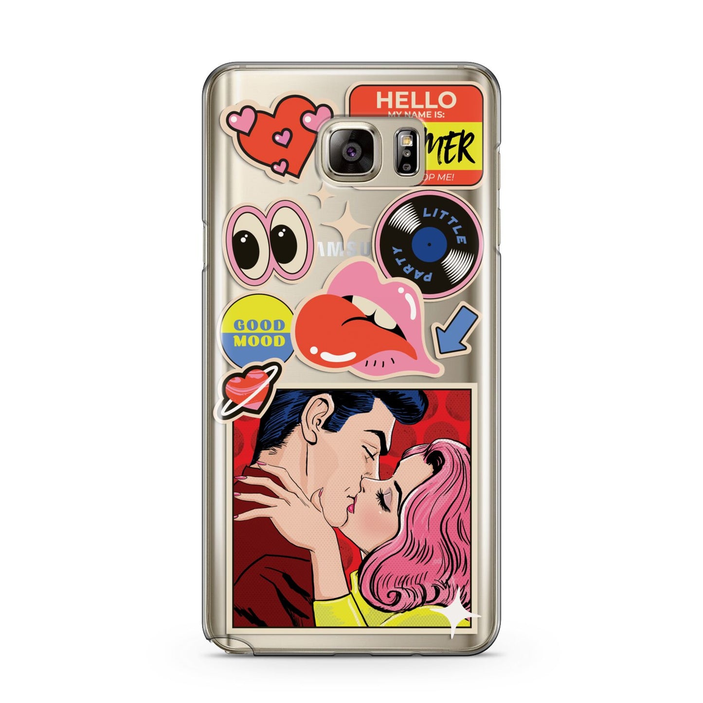 Comic Sticker Samsung Galaxy Note 5 Case