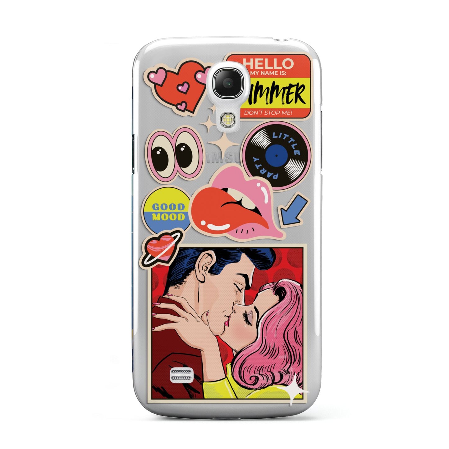 Comic Sticker Samsung Galaxy S4 Mini Case