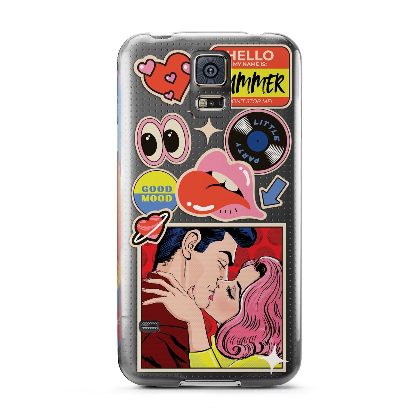 Comic Sticker Samsung Galaxy S5 Case