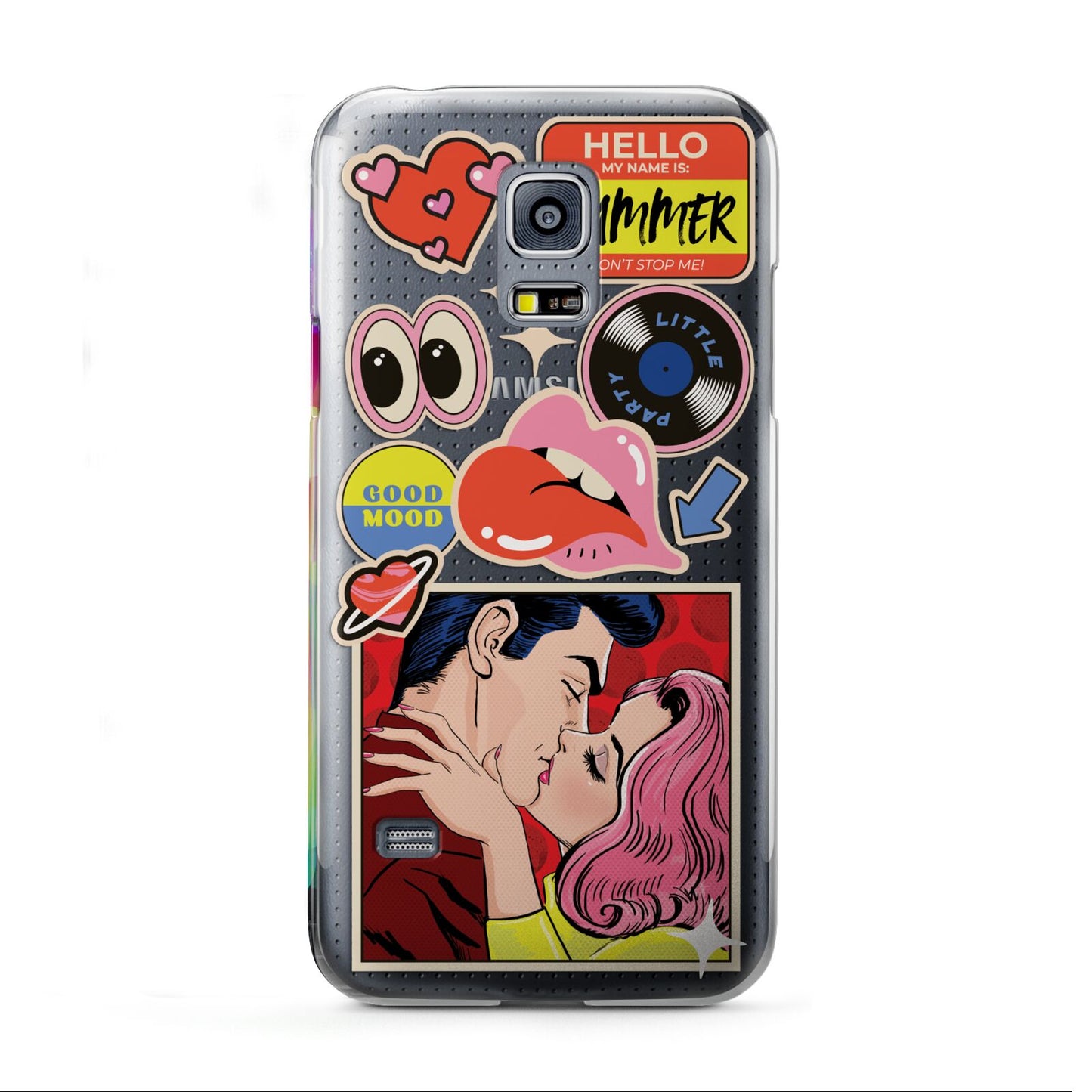 Comic Sticker Samsung Galaxy S5 Mini Case