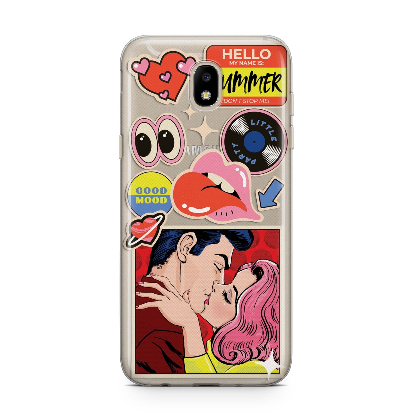 Comic Sticker Samsung J5 2017 Case