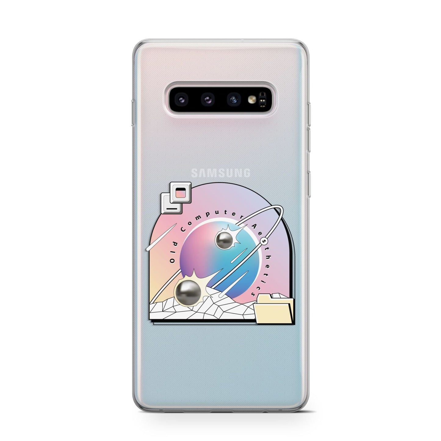 Computer Aesthetics Protective Samsung Galaxy Case