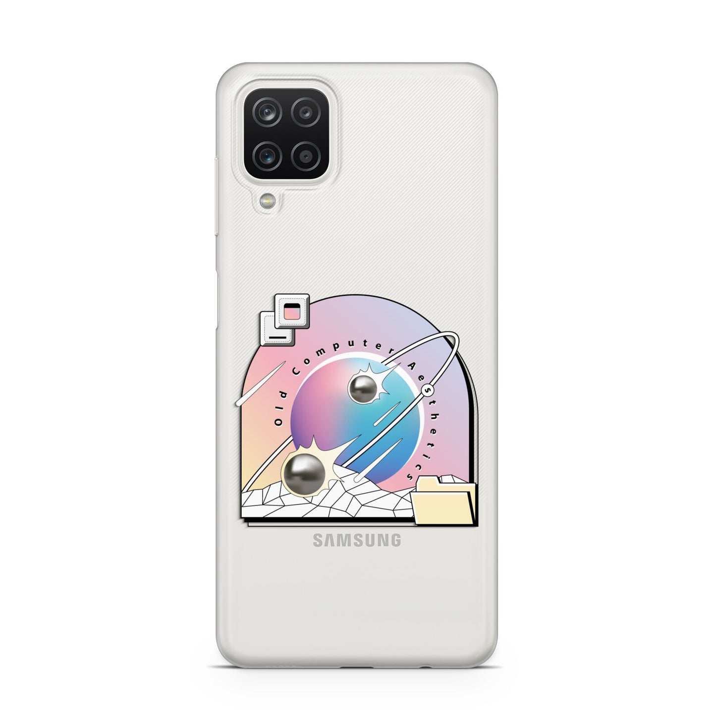 Computer Aesthetics Samsung A12 Case