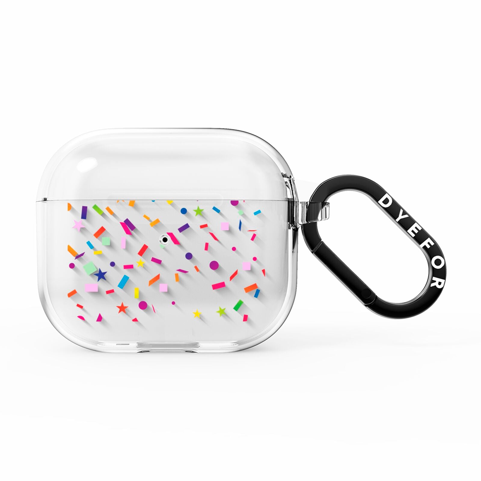 Confetti AirPods Clear Case 3rd Gen