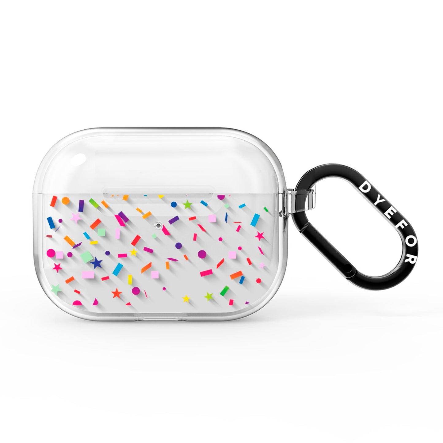 Confetti AirPods Pro Clear Case